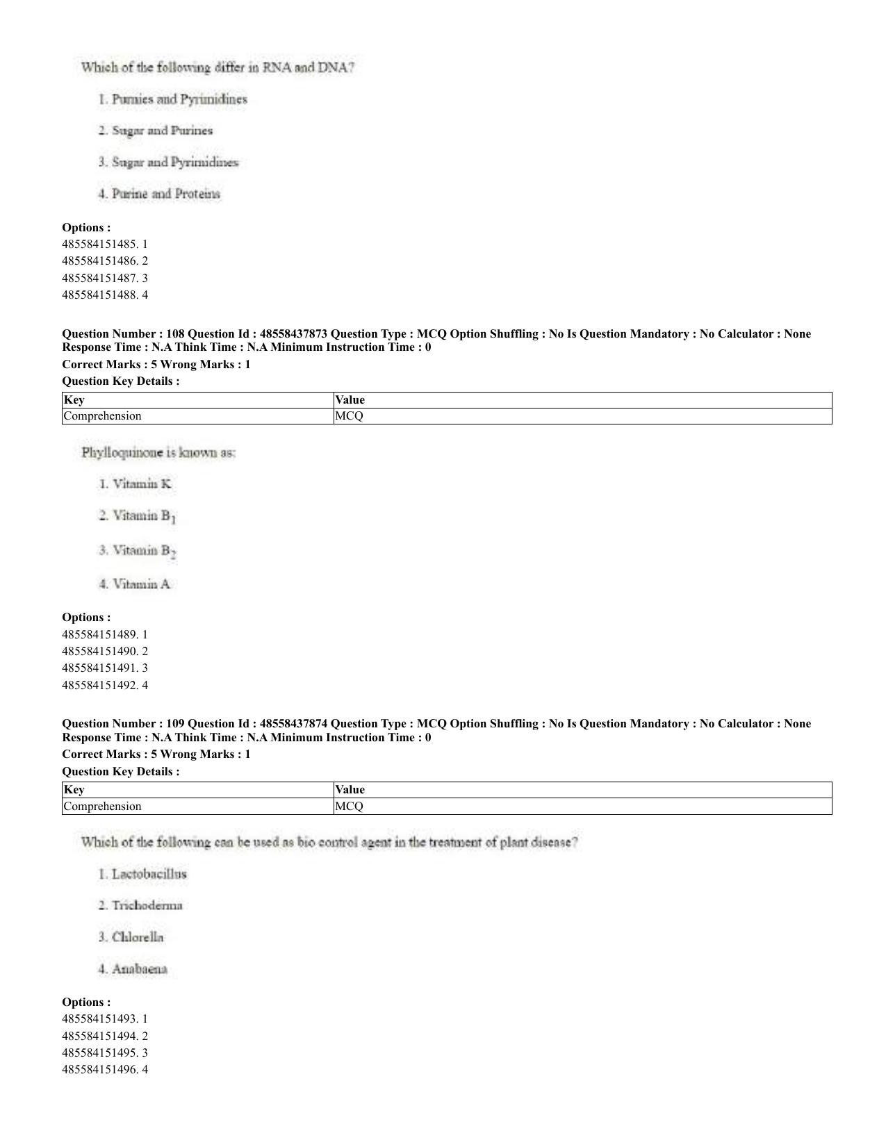 CUET 2023 English Bengali Shift 3 Question Papers - 23 Jul 2023 - Page 63