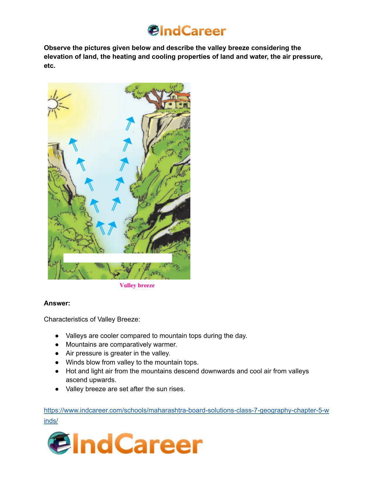 Maharashtra Board Solutions Class 7-Geography: Chapter 5- Winds - Page 15