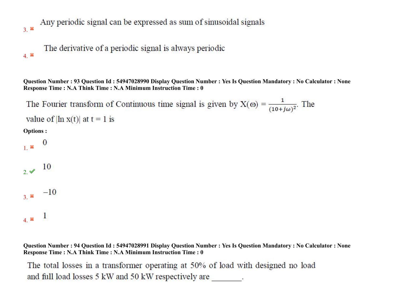 AP RCET 2022: Electrical Engineering - 19-10-2022 (Wednesday) Session-II Question Paper With keys - Page 71