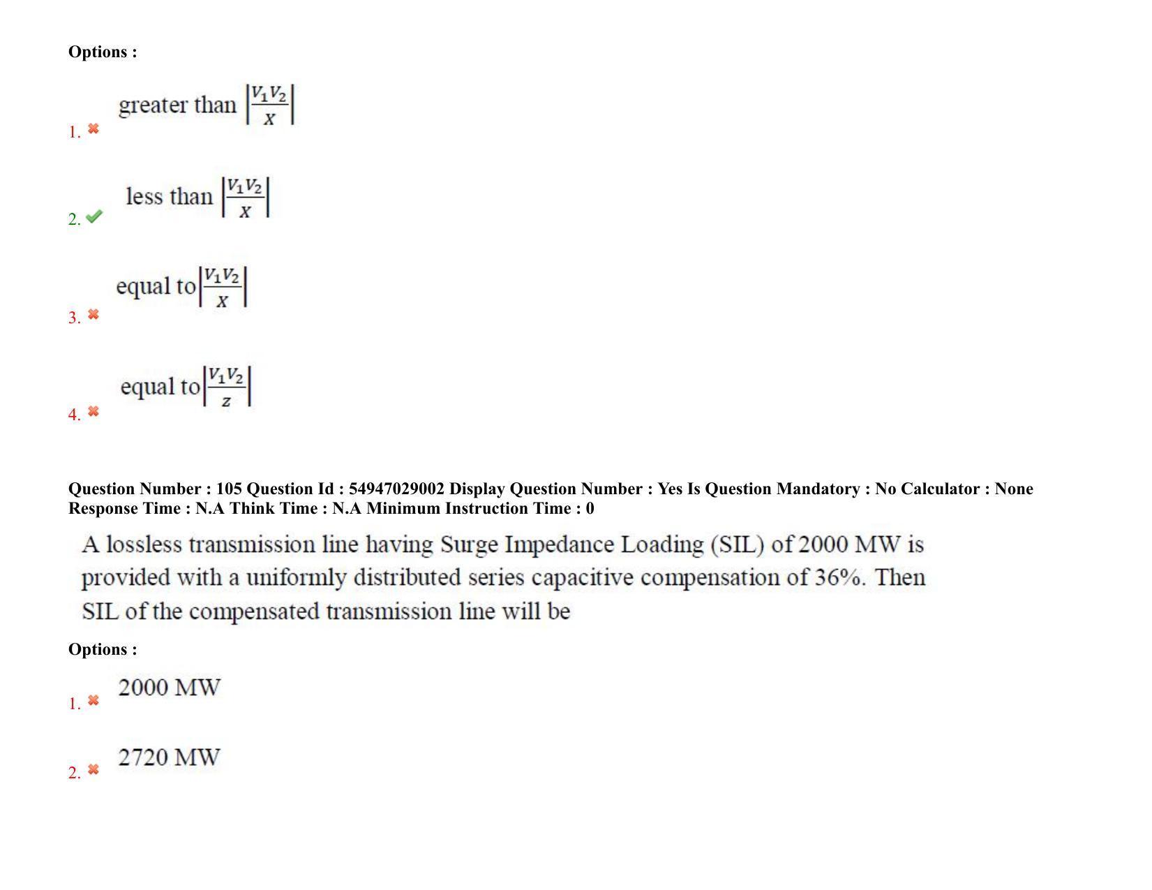 AP RCET 2022: Electrical Engineering - 19-10-2022 (Wednesday) Session-II Question Paper With keys - Page 78