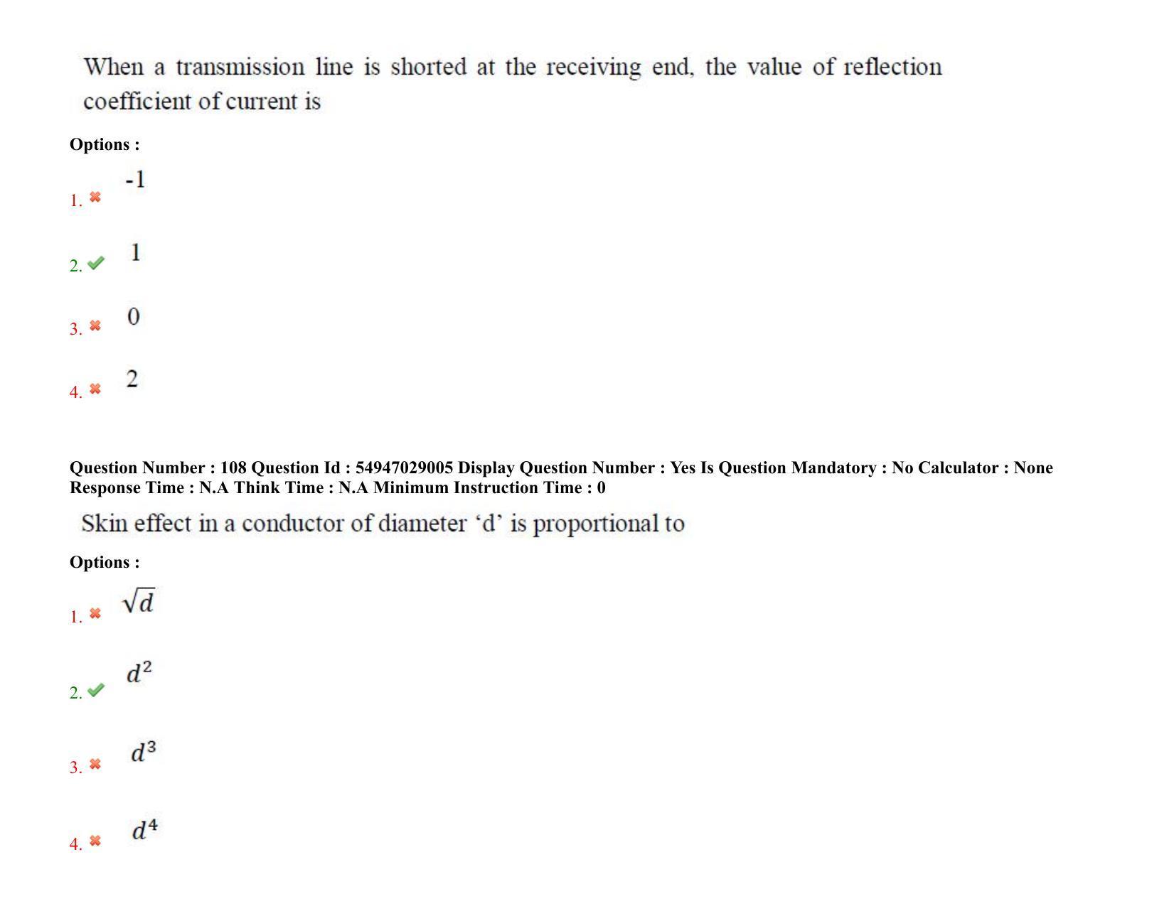 AP RCET 2022: Electrical Engineering - 19-10-2022 (Wednesday) Session-II Question Paper With keys - Page 80