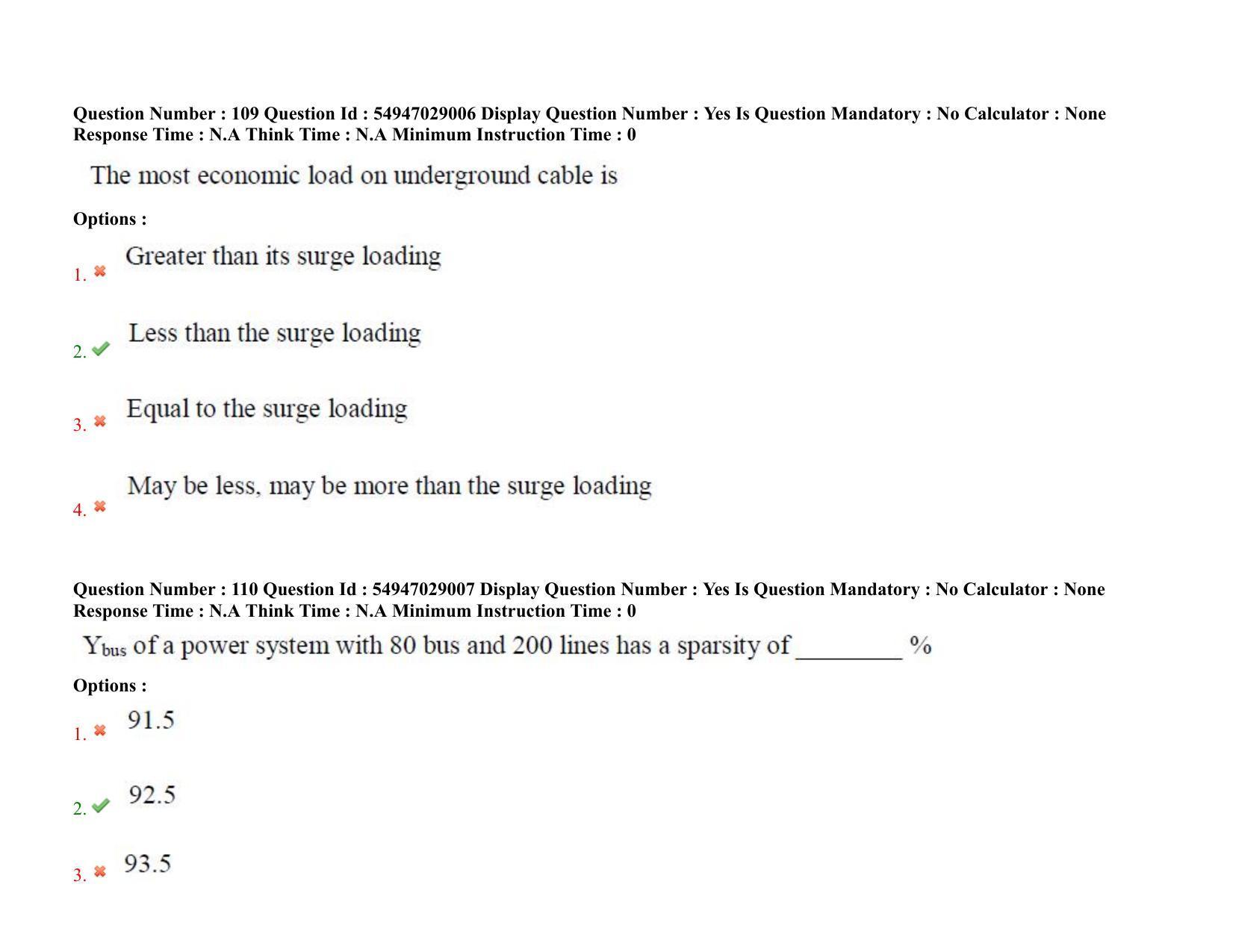 AP RCET 2022: Electrical Engineering - 19-10-2022 (Wednesday) Session-II Question Paper With keys - Page 81