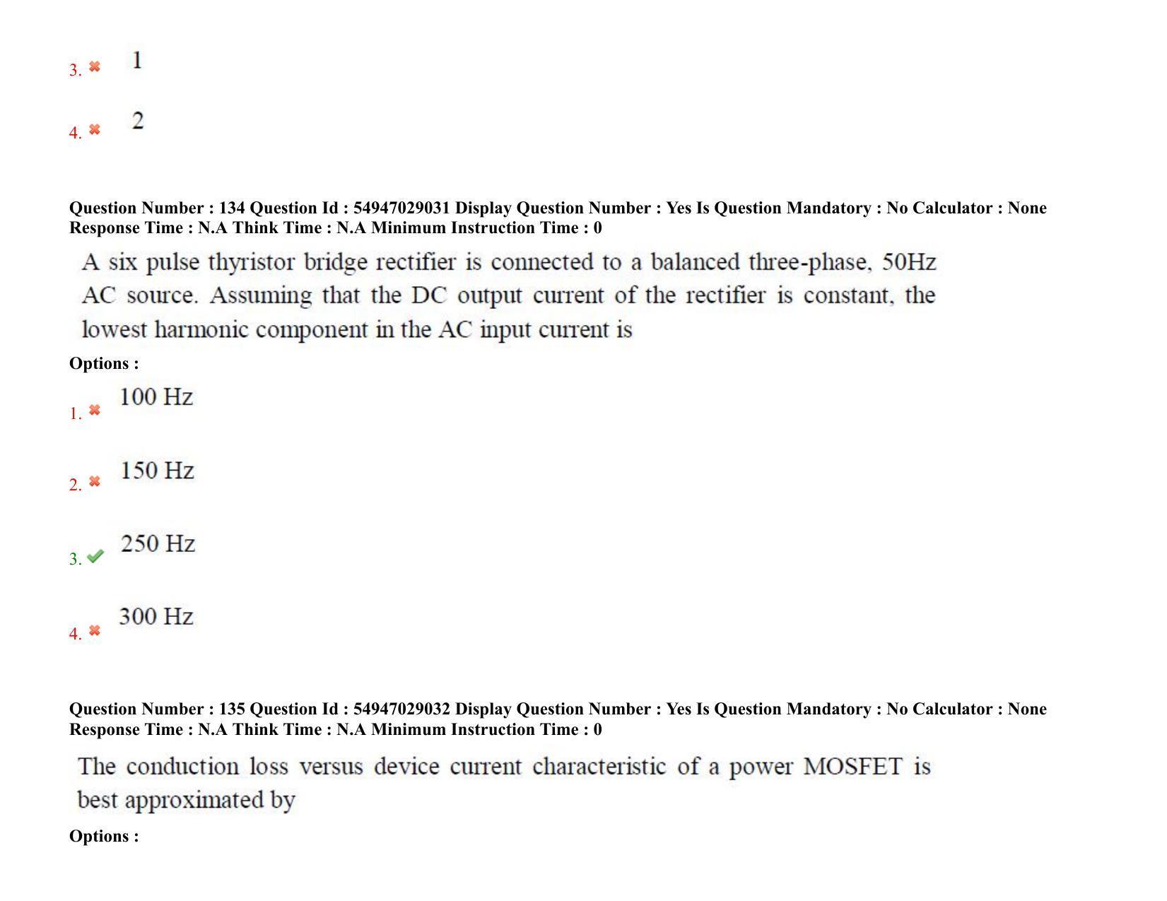 AP RCET 2022: Electrical Engineering - 19-10-2022 (Wednesday) Session-II Question Paper With keys - Page 96