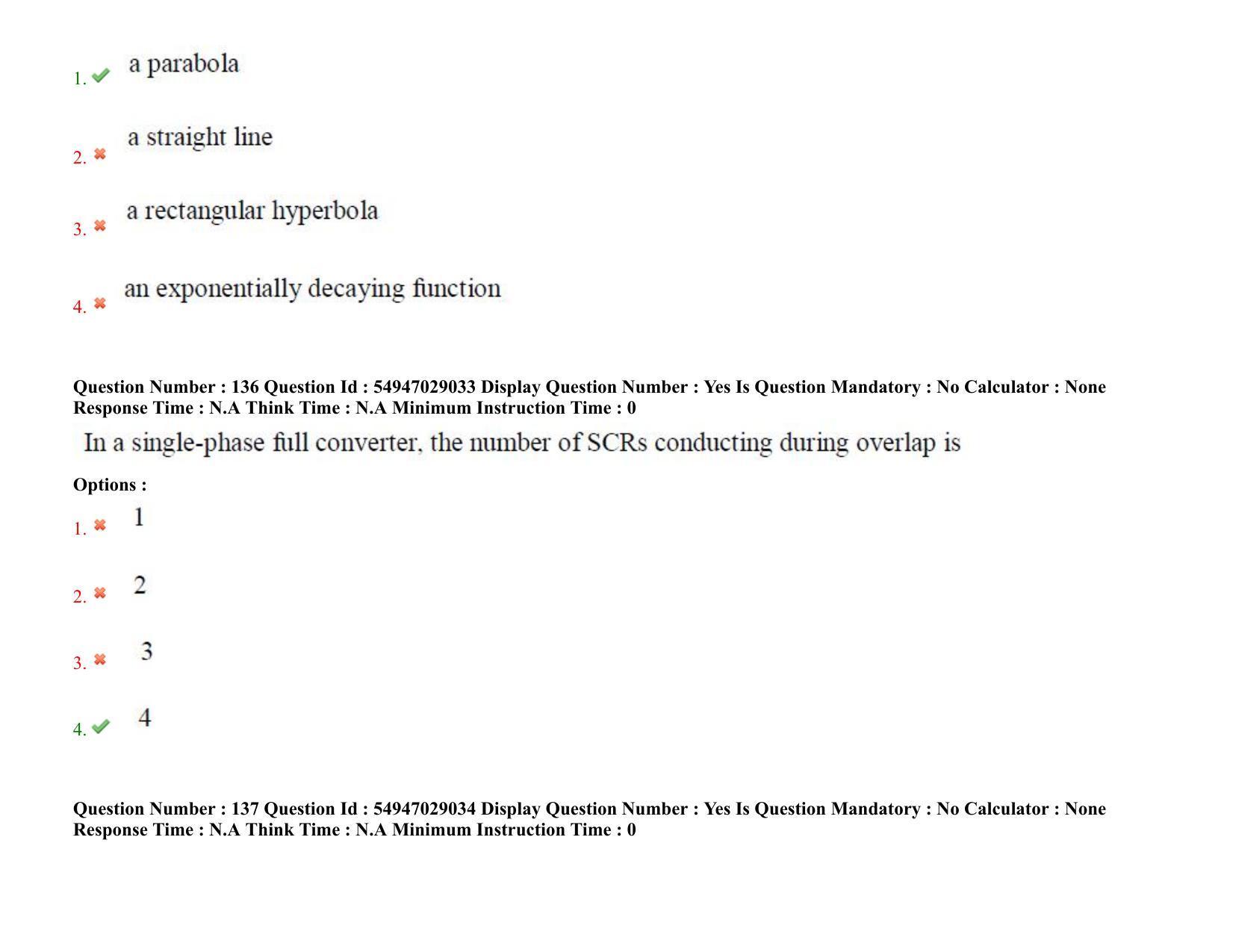 AP RCET 2022: Electrical Engineering - 19-10-2022 (Wednesday) Session-II Question Paper With keys - Page 97