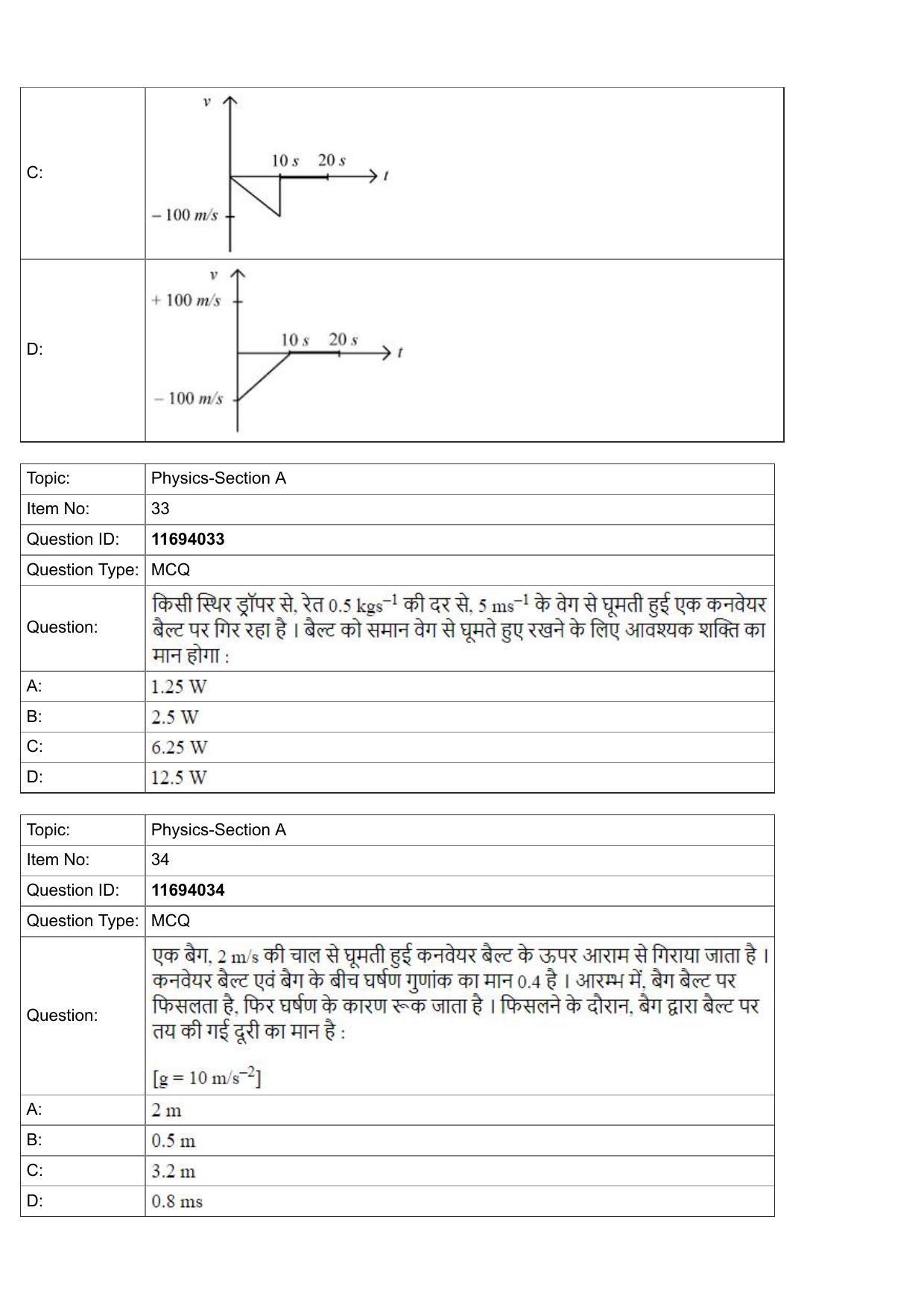 JEE Mains 2022: BTech Hindi (Shift 1) 27-07-2022 Question Paper - Page 11