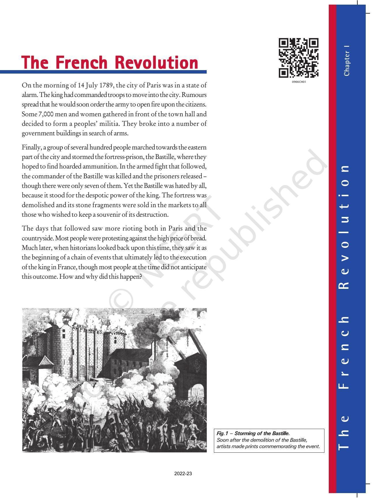 NCERT Book for Class 9 History Chapter 1 The French Revolution - Page 3