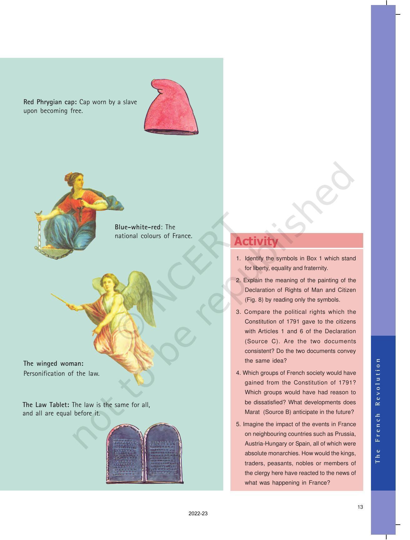 NCERT Book for Class 9 History Chapter 1 The French Revolution