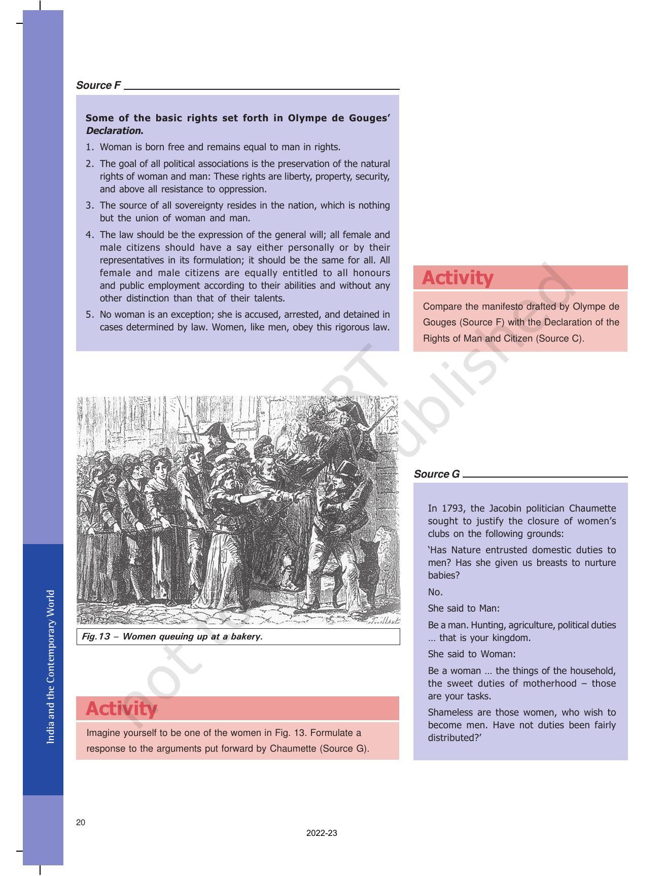 NCERT Book for Class 9 History Chapter 1 The French Revolution