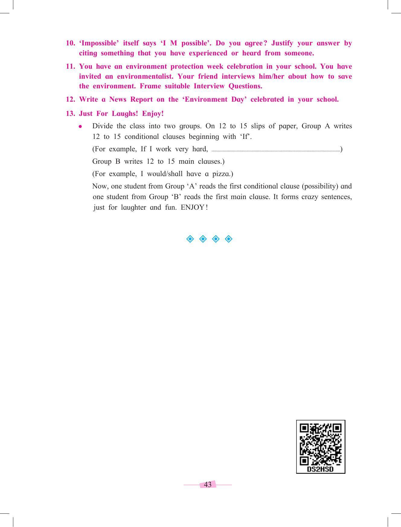Maharashtra Board Class 10 English Textbook - Page 55