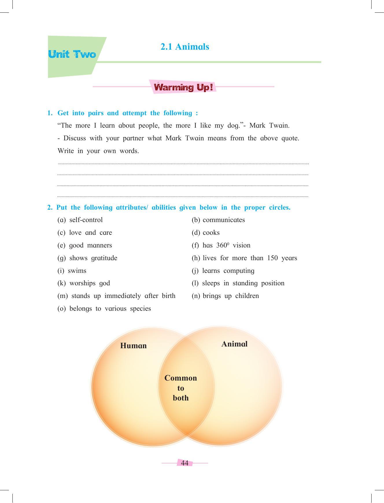 Maharashtra Board Class 10 English Textbook - Page 56