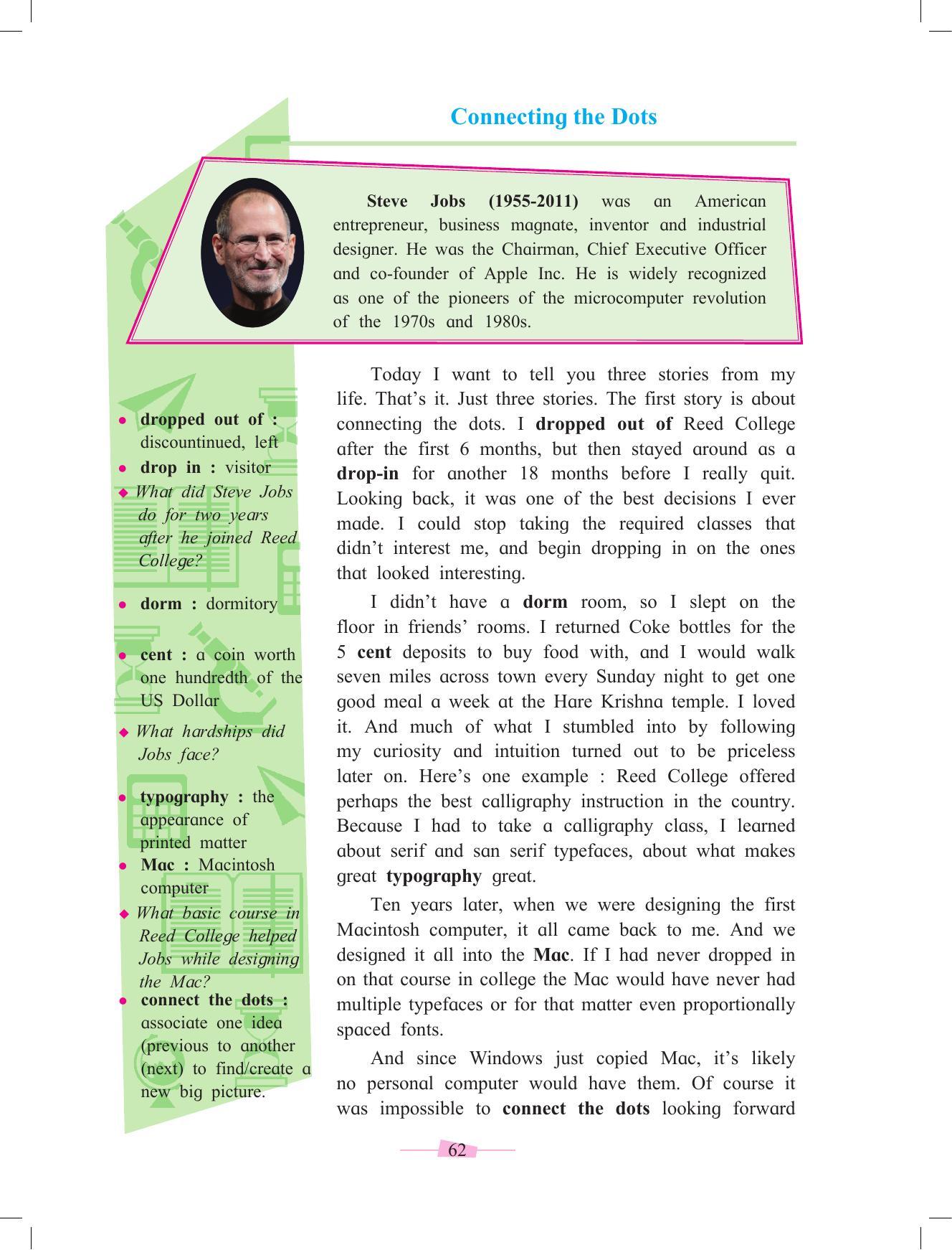Maharashtra Board Class 10 English Textbook - Page 74