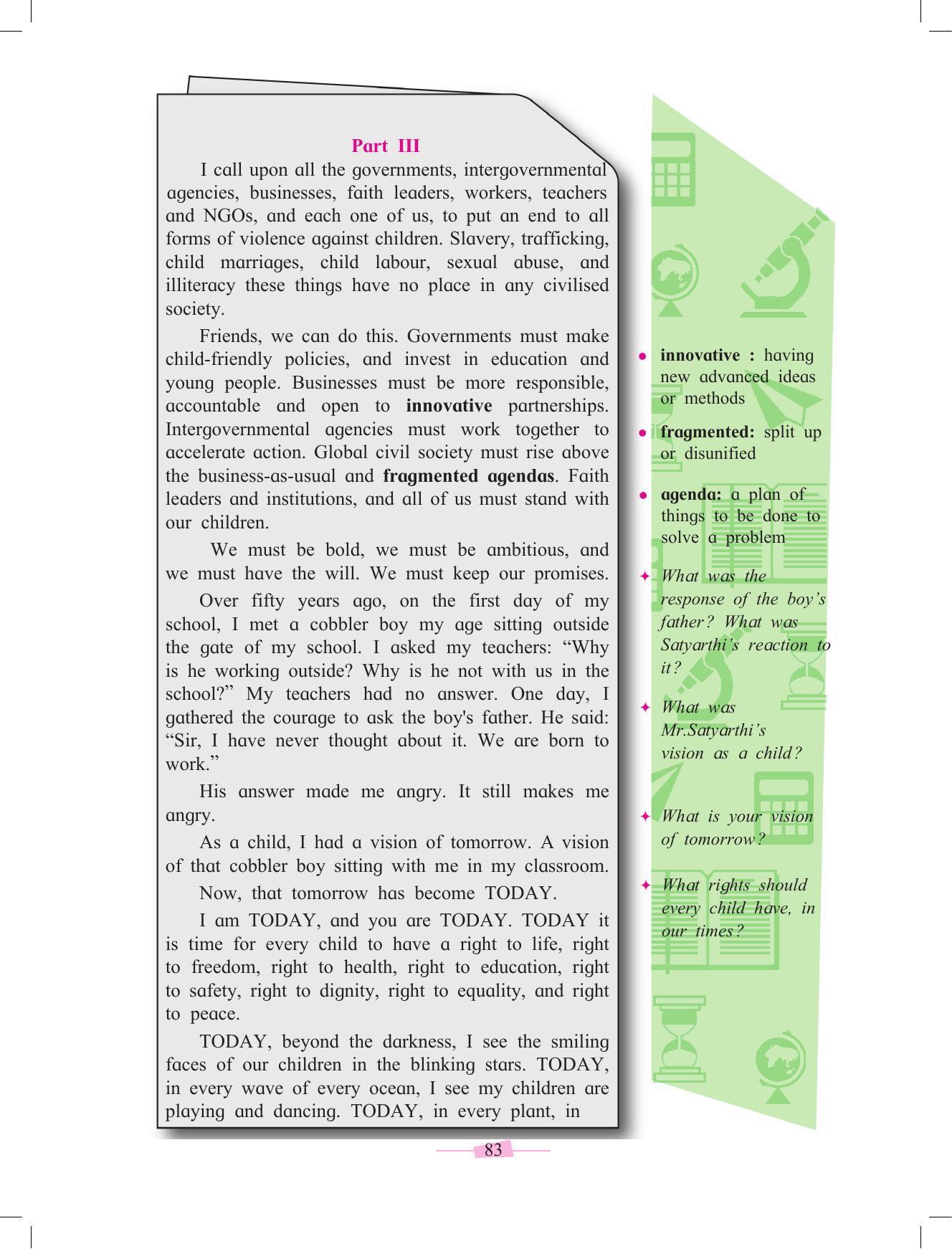 Maharashtra Board Class 10 English Textbook - Page 95