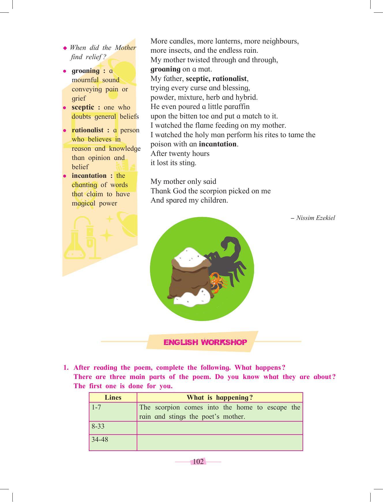 Maharashtra Board Class 10 English Textbook - Page 114