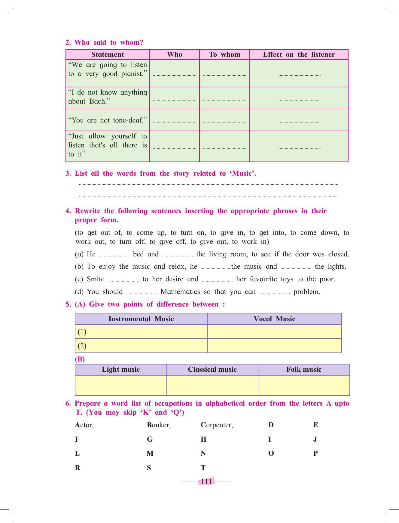 Maharashtra Board Class 10 English Textbook - Page 123