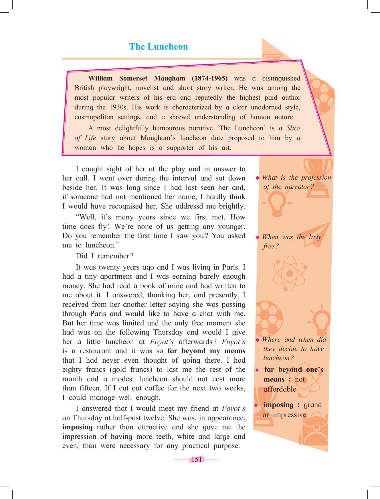 Maharashtra Board Class 10 English Textbook - Page 163