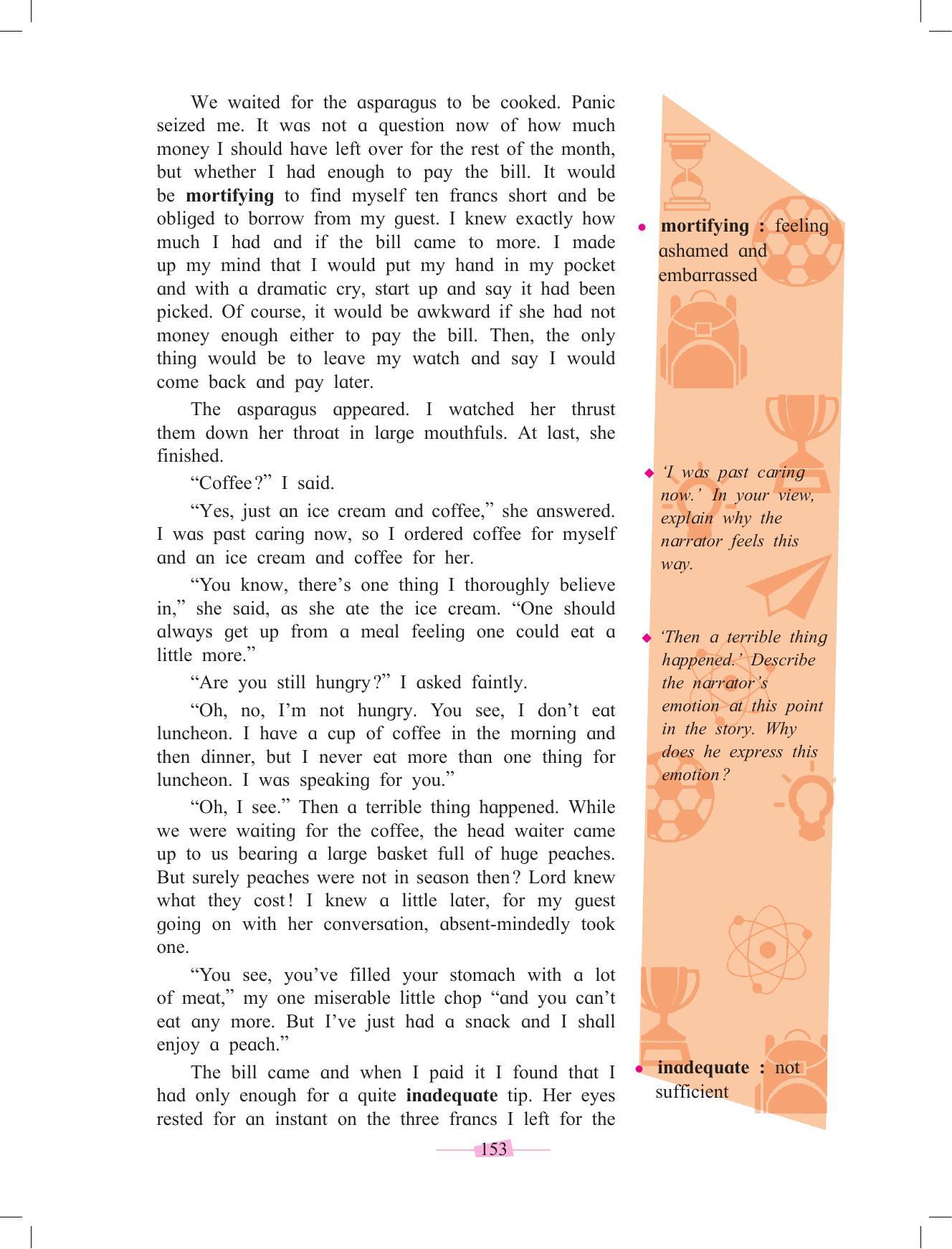 Maharashtra Board Class 10 English Textbook - Page 165