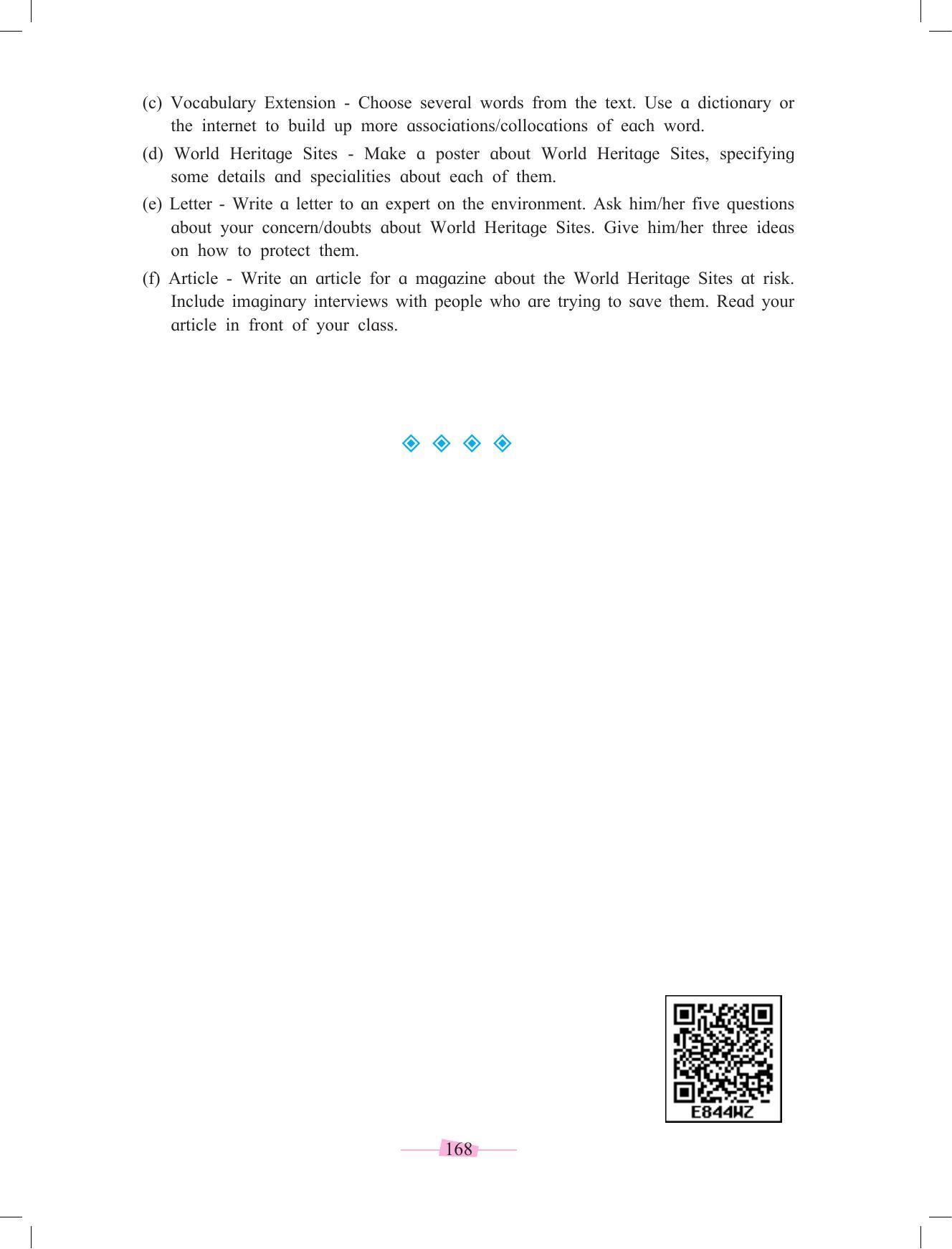 Maharashtra Board Class 10 English Textbook - Page 180
