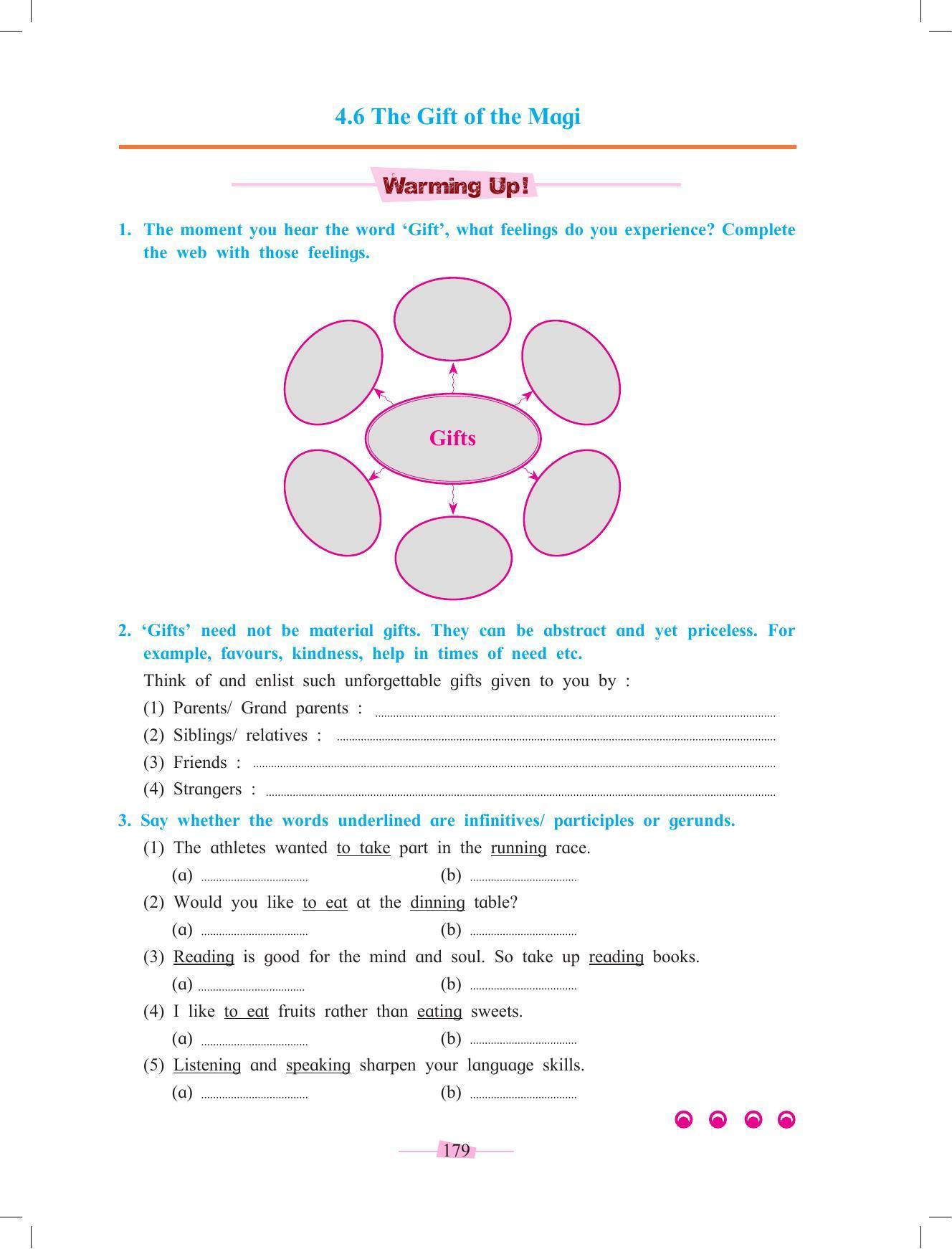 Maharashtra Board Class 10 English Textbook - Page 191