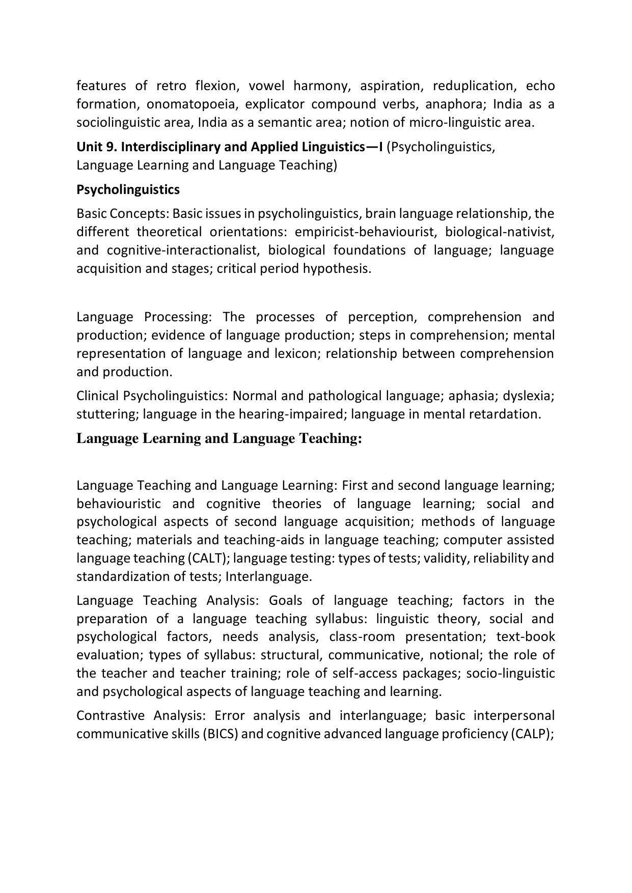AP RCET Lingustics Syllabus 2022 - Page 6