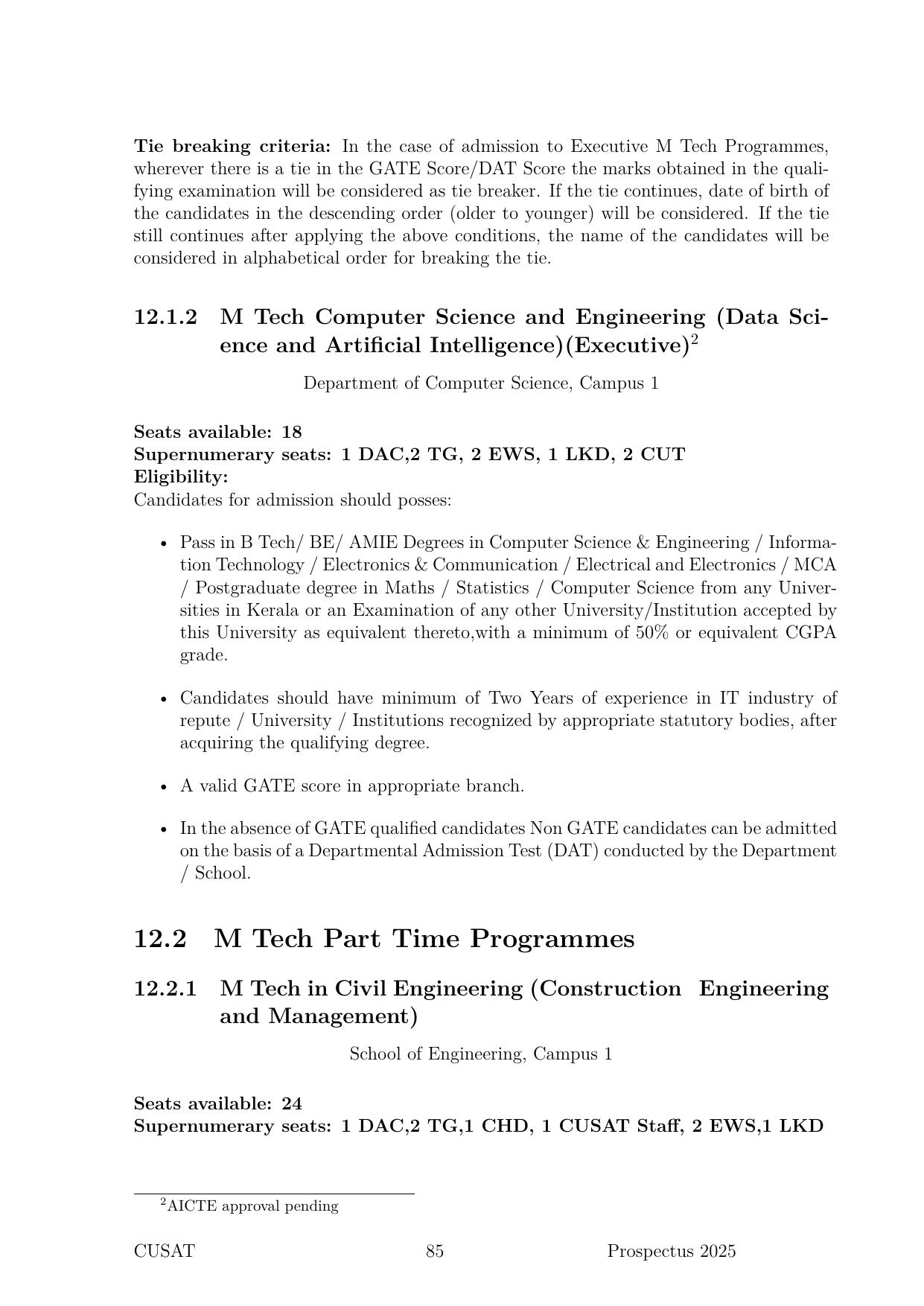 CUSAT CAT 2025 Syllabus - Page 86