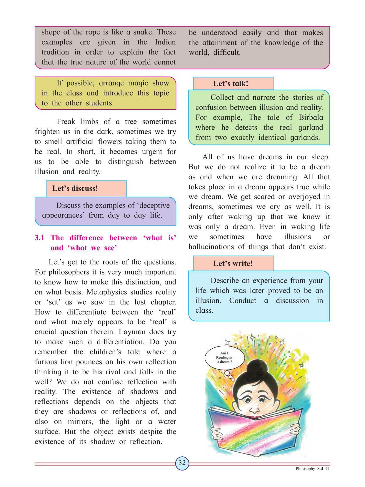 Maharashtra Board Class 11 Philosophy Textbook - Page 42