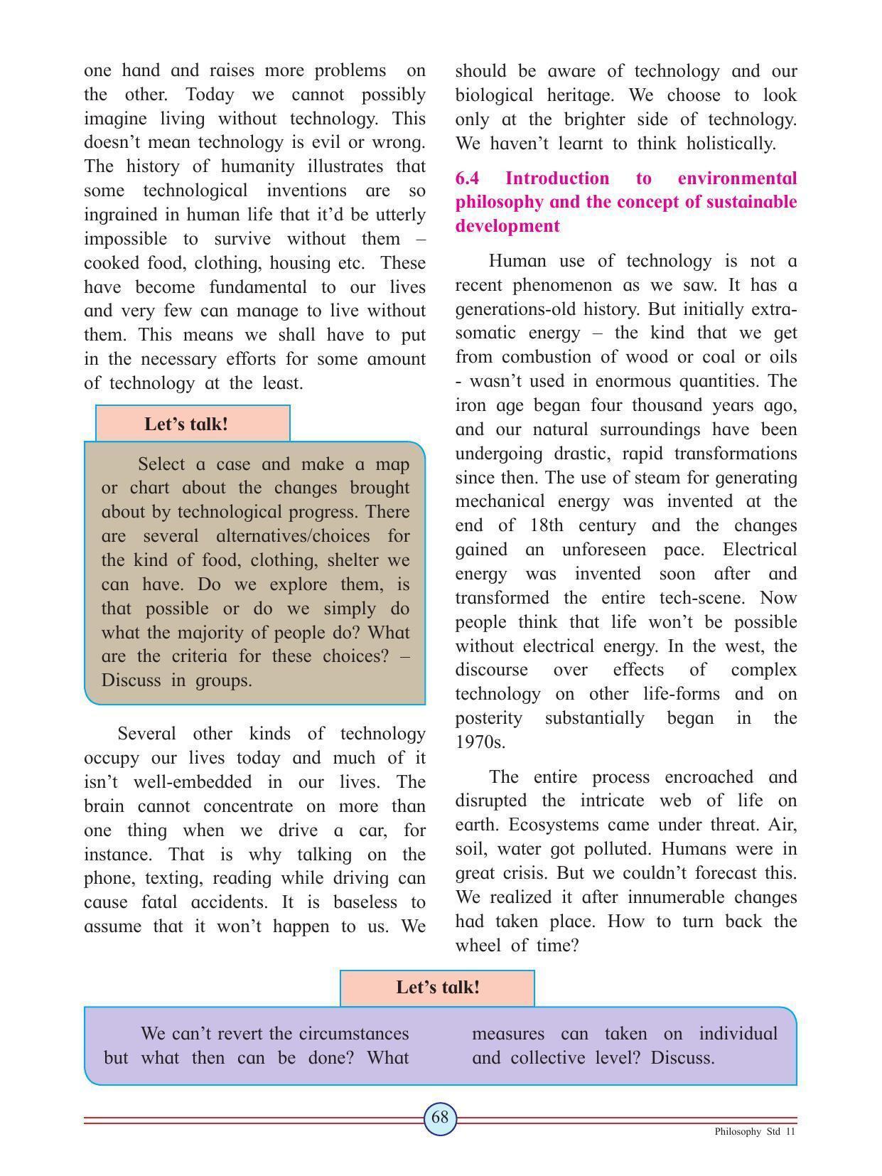 Maharashtra Board Class 11 Philosophy Textbook - Page 78
