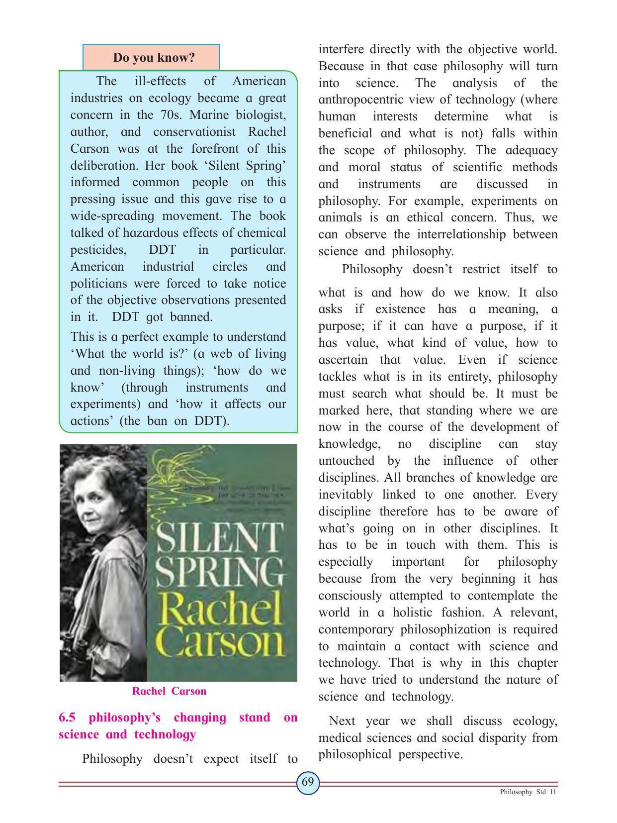 Maharashtra Board Class 11 Philosophy Textbook - Page 79