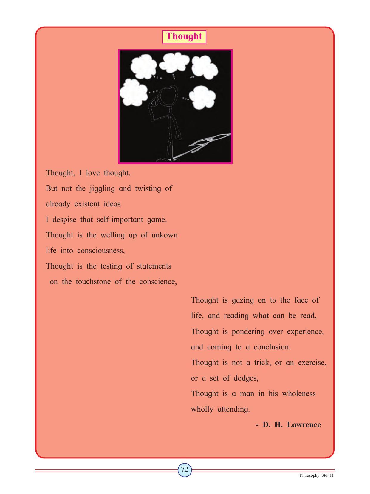 Maharashtra Board Class 11 Philosophy Textbook - Page 82