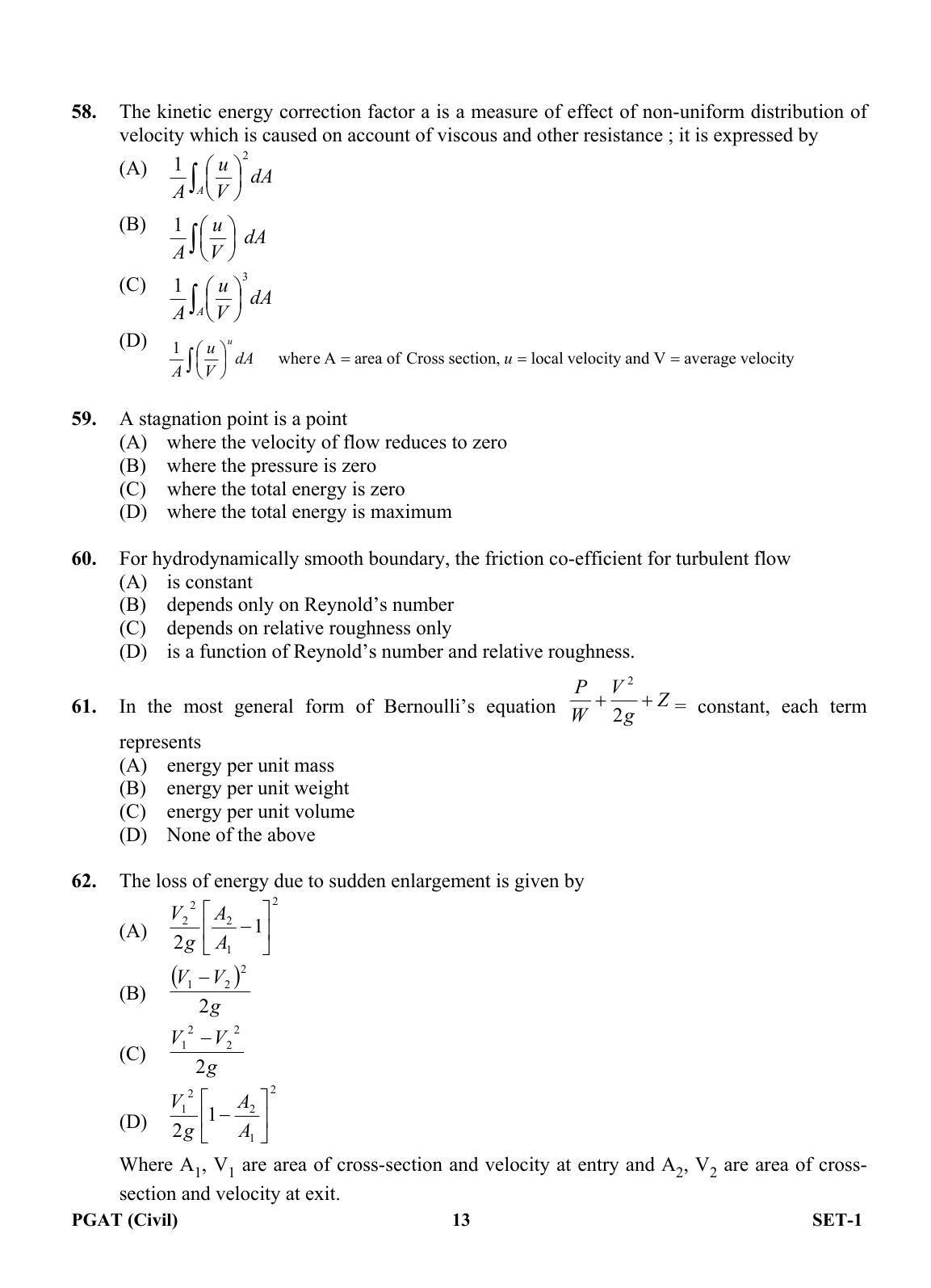 OJEE PGAT 2013 Civil Set 1 Question Paper - Page 12