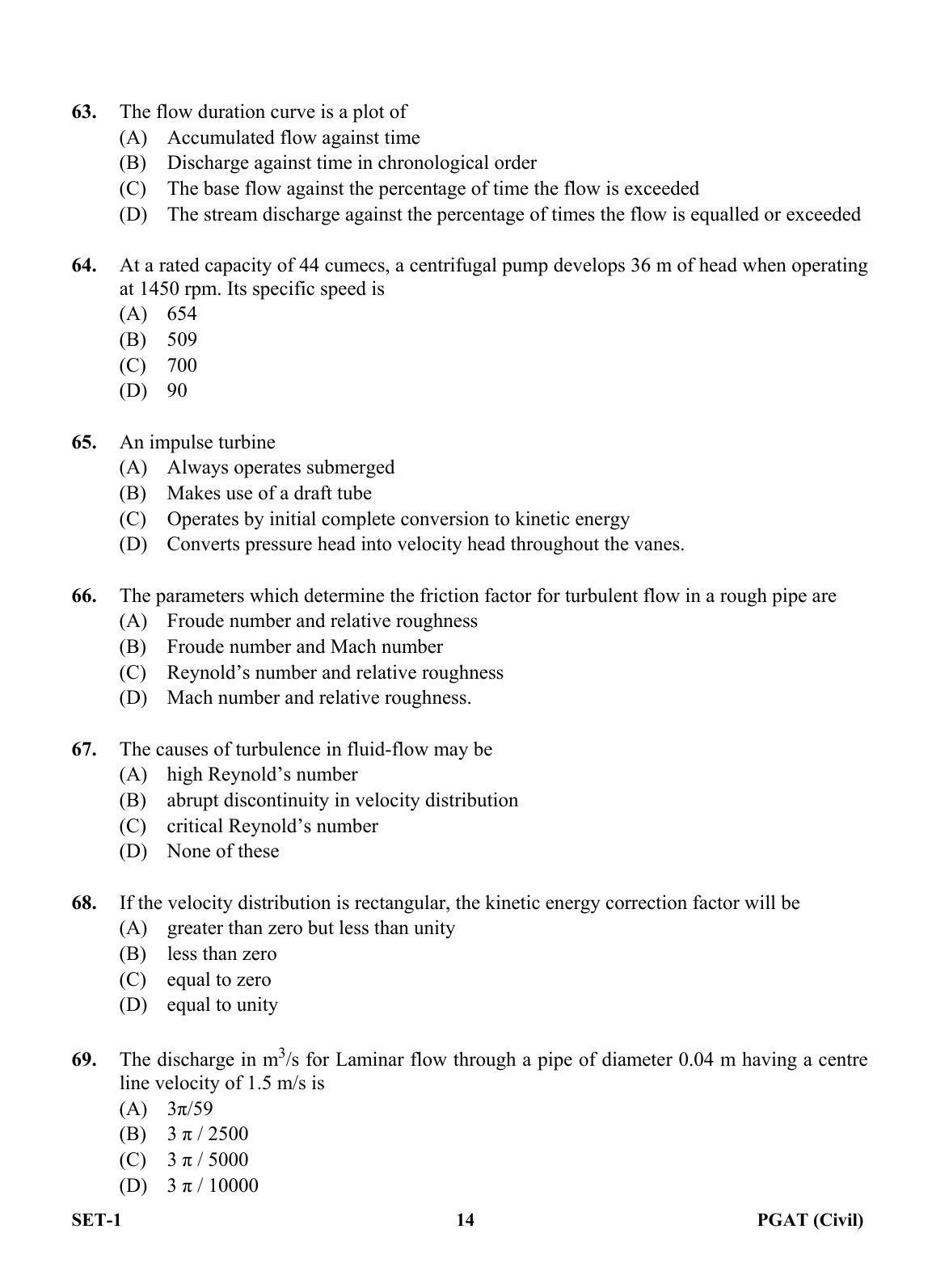 OJEE PGAT 2013 Civil Set 1 Question Paper - Page 13