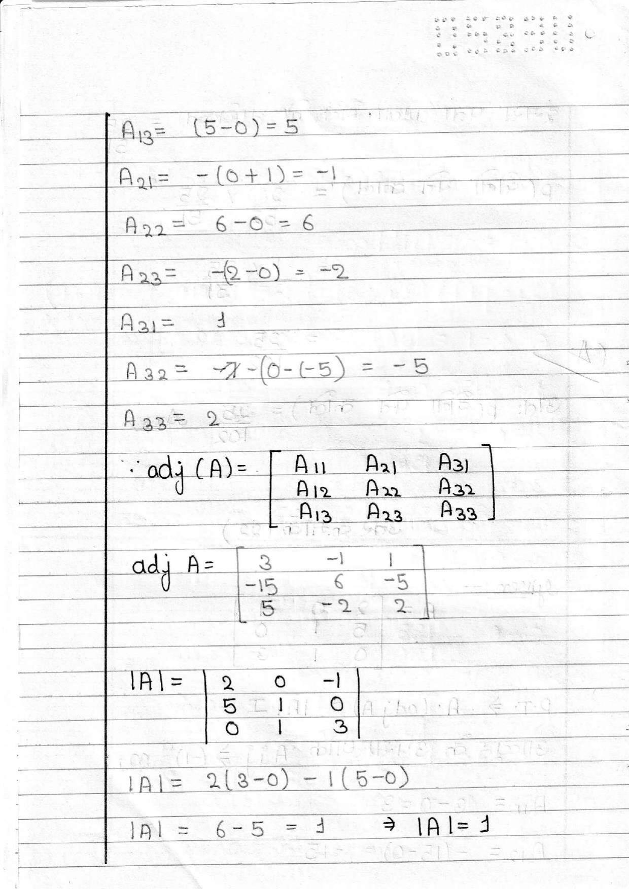 UBSE Class 12 Maths 2020 Toppers Answer Sheet - Page 25