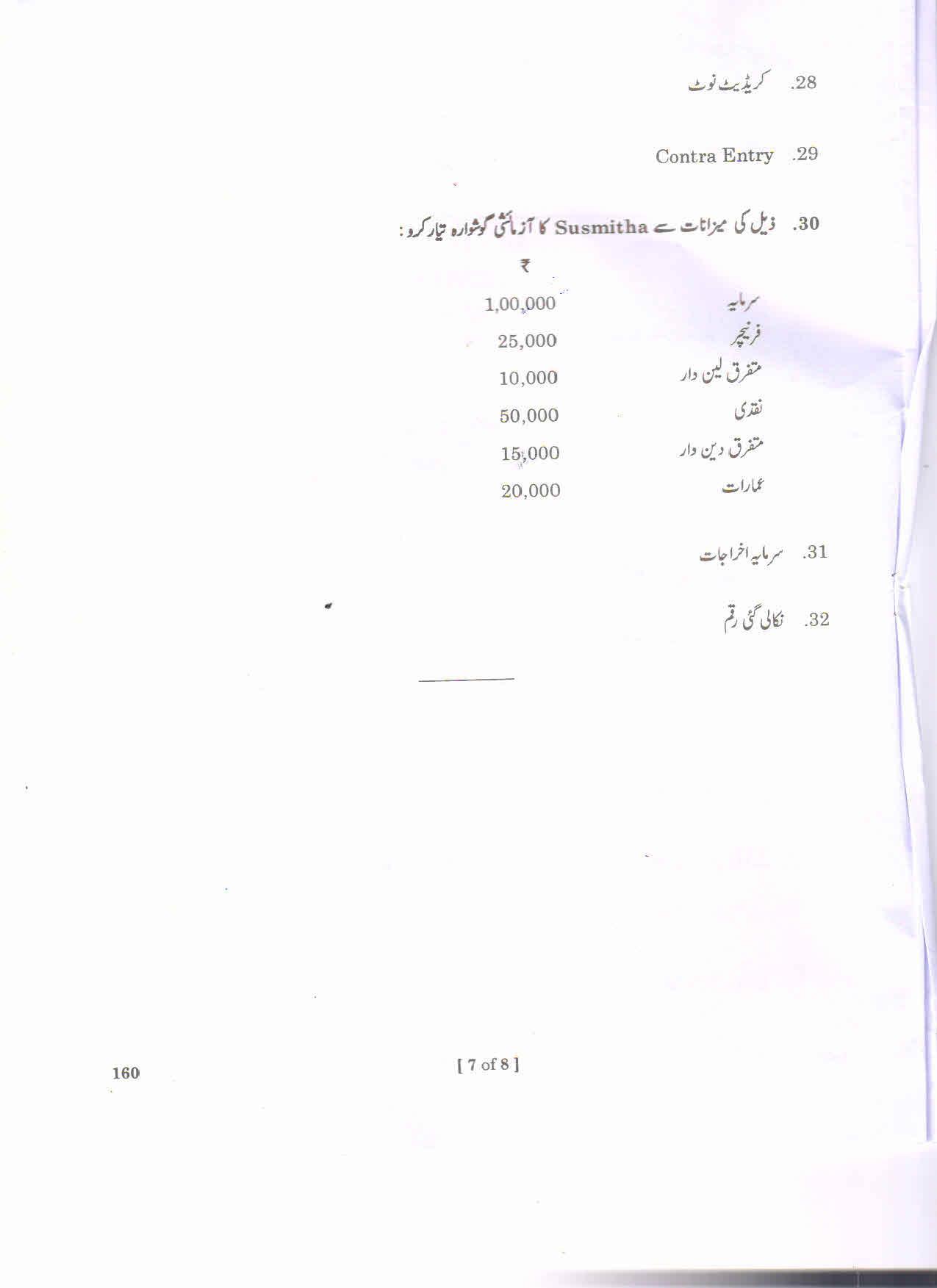 AP Inter 1st Year Commerce-I(UM) Question Paper September-2021 - Page 7
