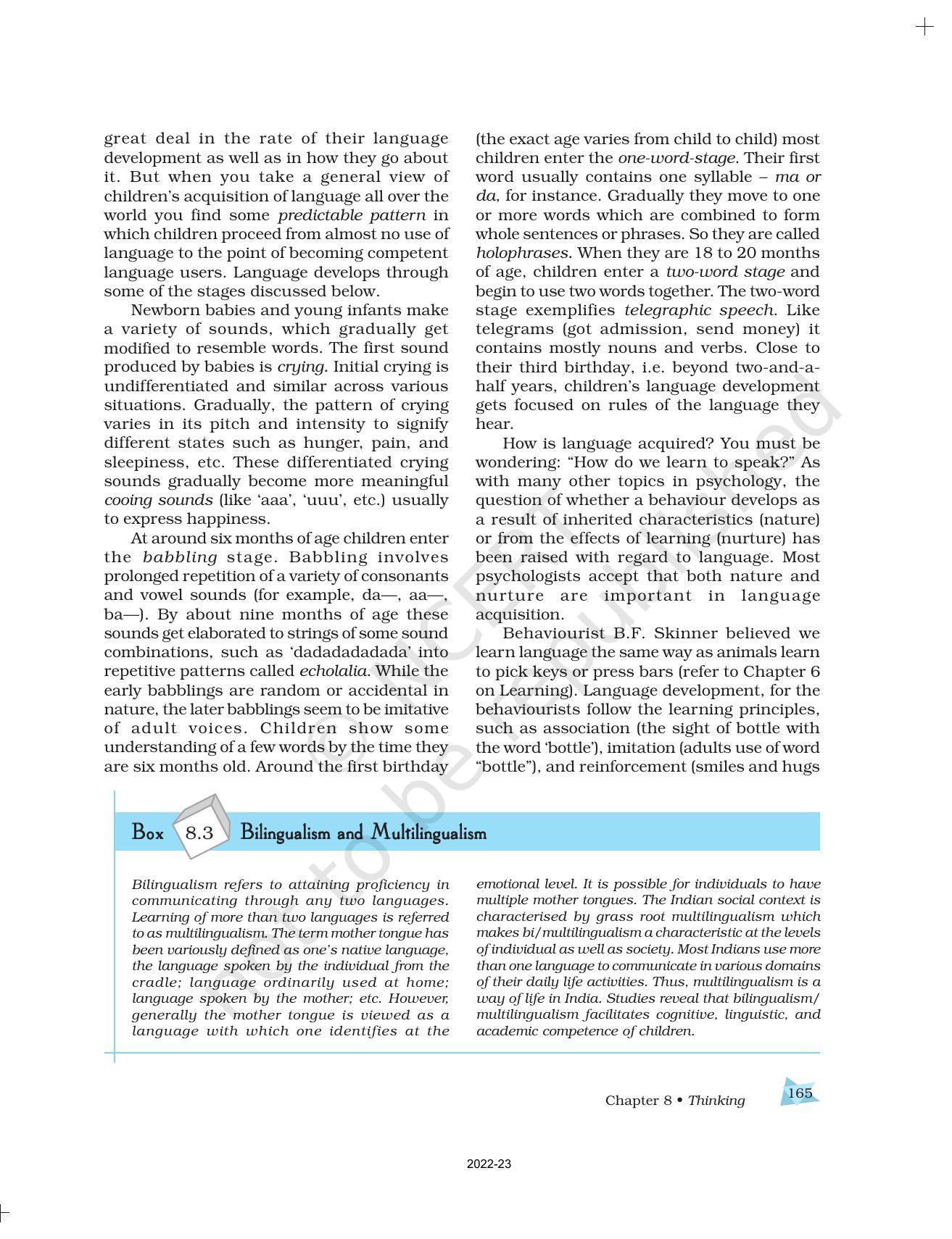 ncert-book-for-class-11-psychology-chapter-8-thinking-indcareer-docs