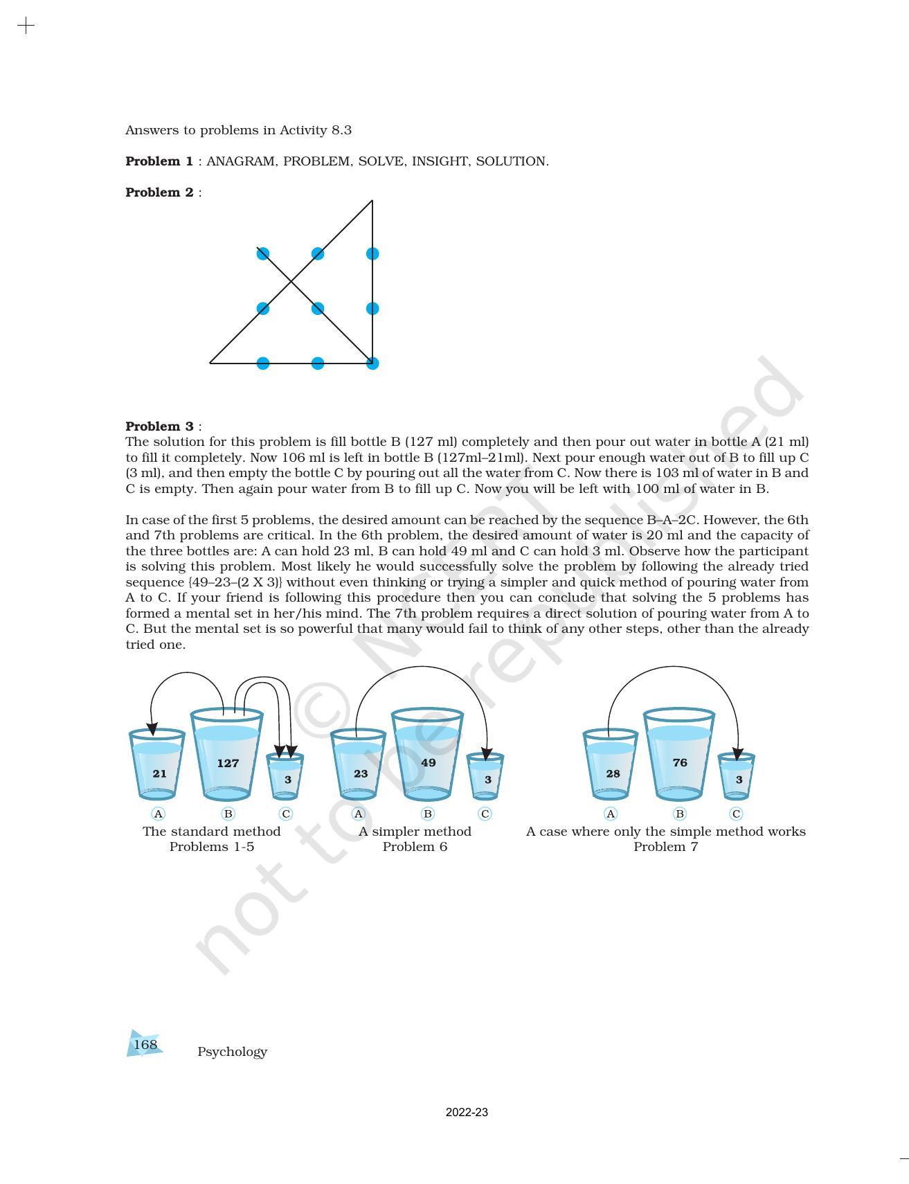 NCERT Book for Class 11 Psychology Chapter 8 Thinking - Page 20