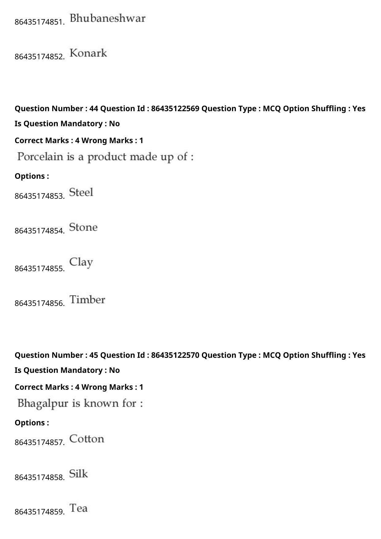 JEE Mains 2021: B Planning English (Shift 2) 02-09-2021 Question Paper - Page 26