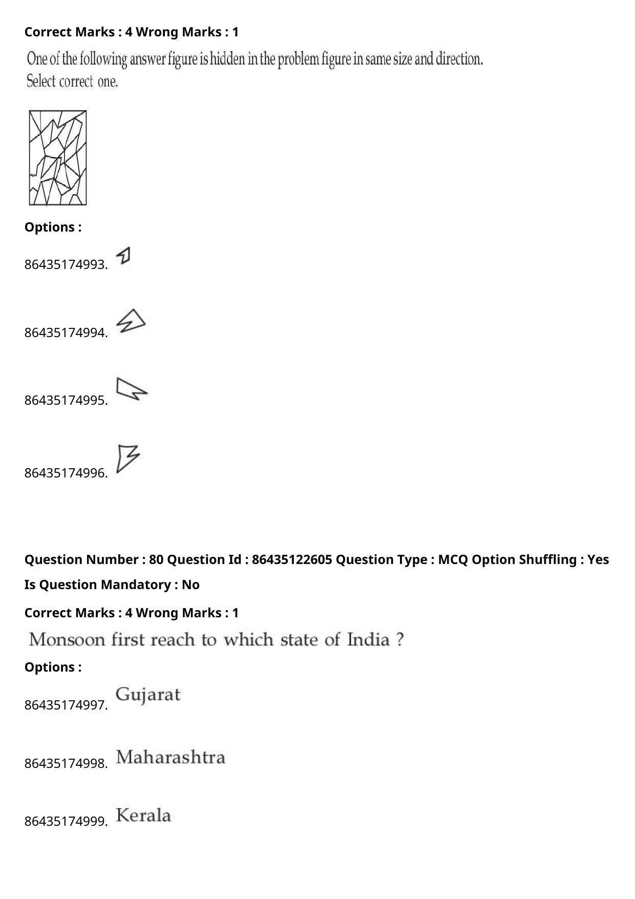 JEE Mains 2021: B Planning English (Shift 2) 02-09-2021 Question Paper - Page 63