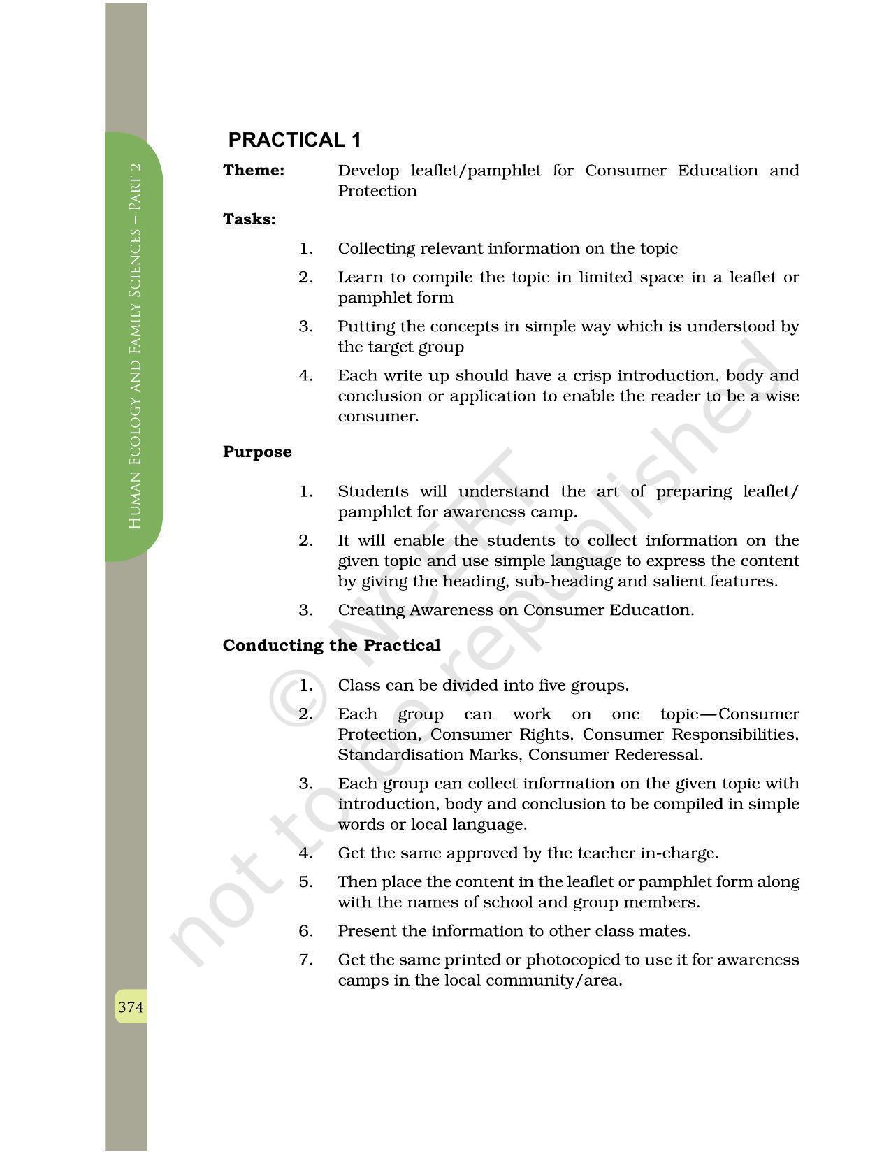 NCERT Book for Class 12 Home Science (Part -II) Chapter 20 Consumer Education and Protection - Page 14