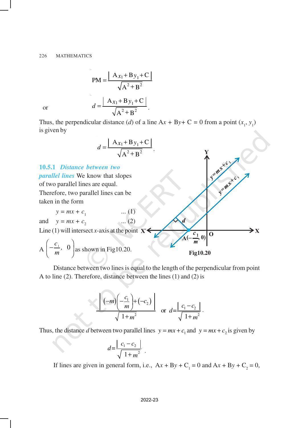 NCERT Book for Class 11 Maths Chapter 10 Straight Lines - Page 24