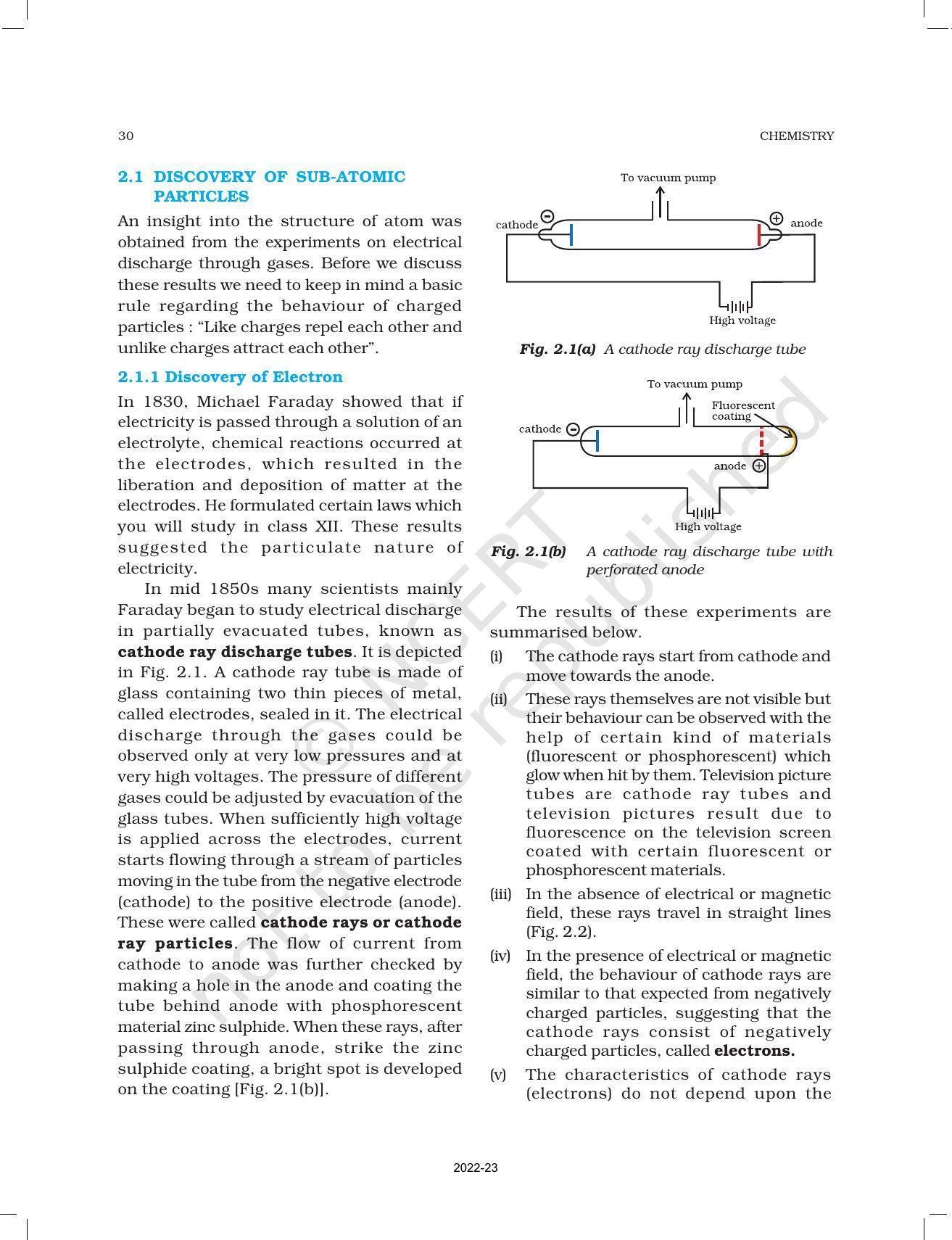 NCERT Book for Class 11 Chemistry Chapter 2 Structure of Atom - Page 2
