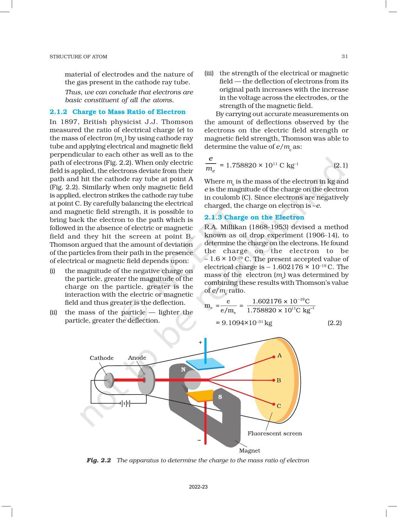 NCERT Book for Class 11 Chemistry Chapter 2 Structure of Atom - Page 3