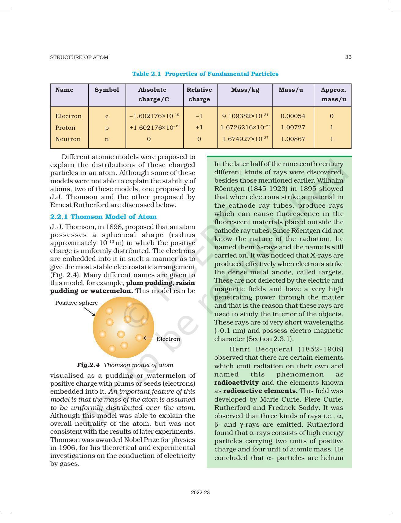 NCERT Book for Class 11 Chemistry Chapter 2 Structure of Atom - Page 5