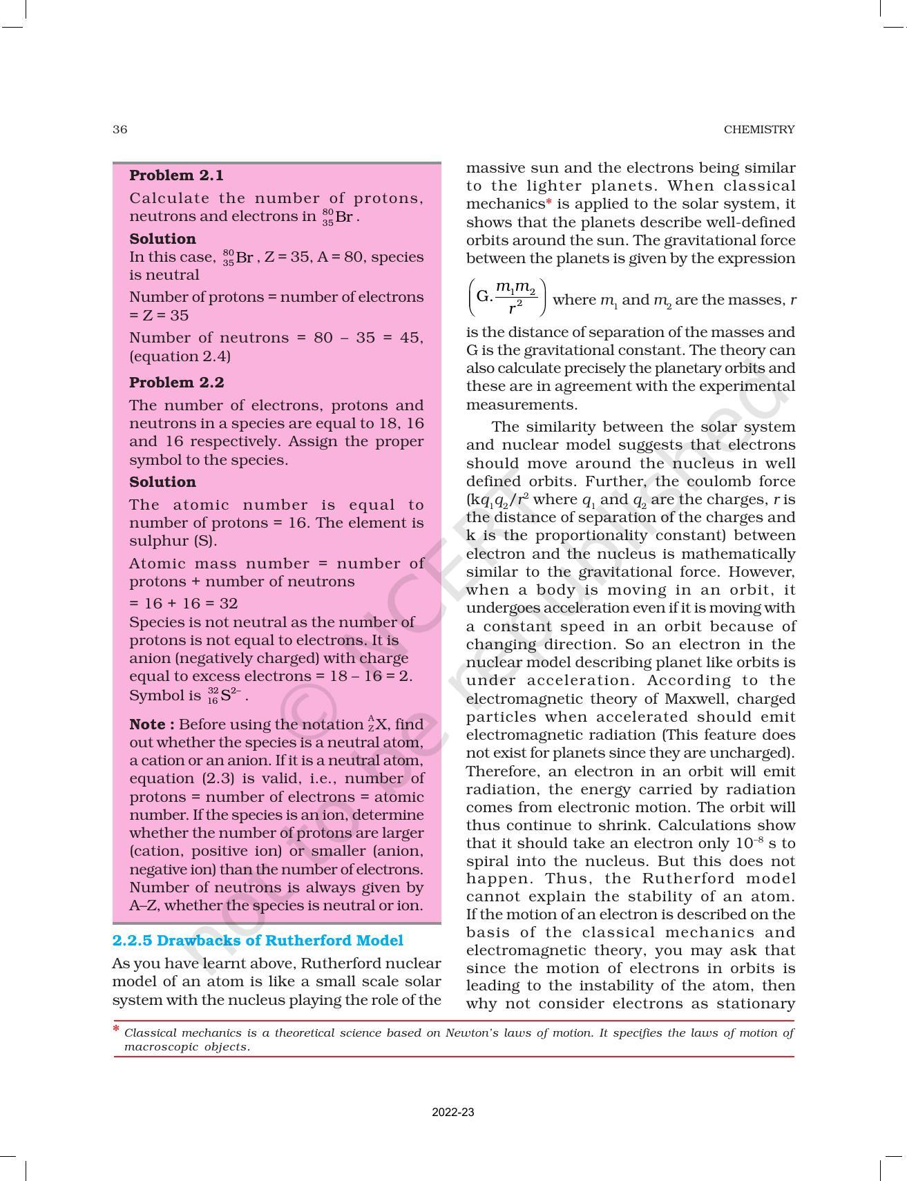 NCERT Book for Class 11 Chemistry Chapter 2 Structure of Atom - Page 8