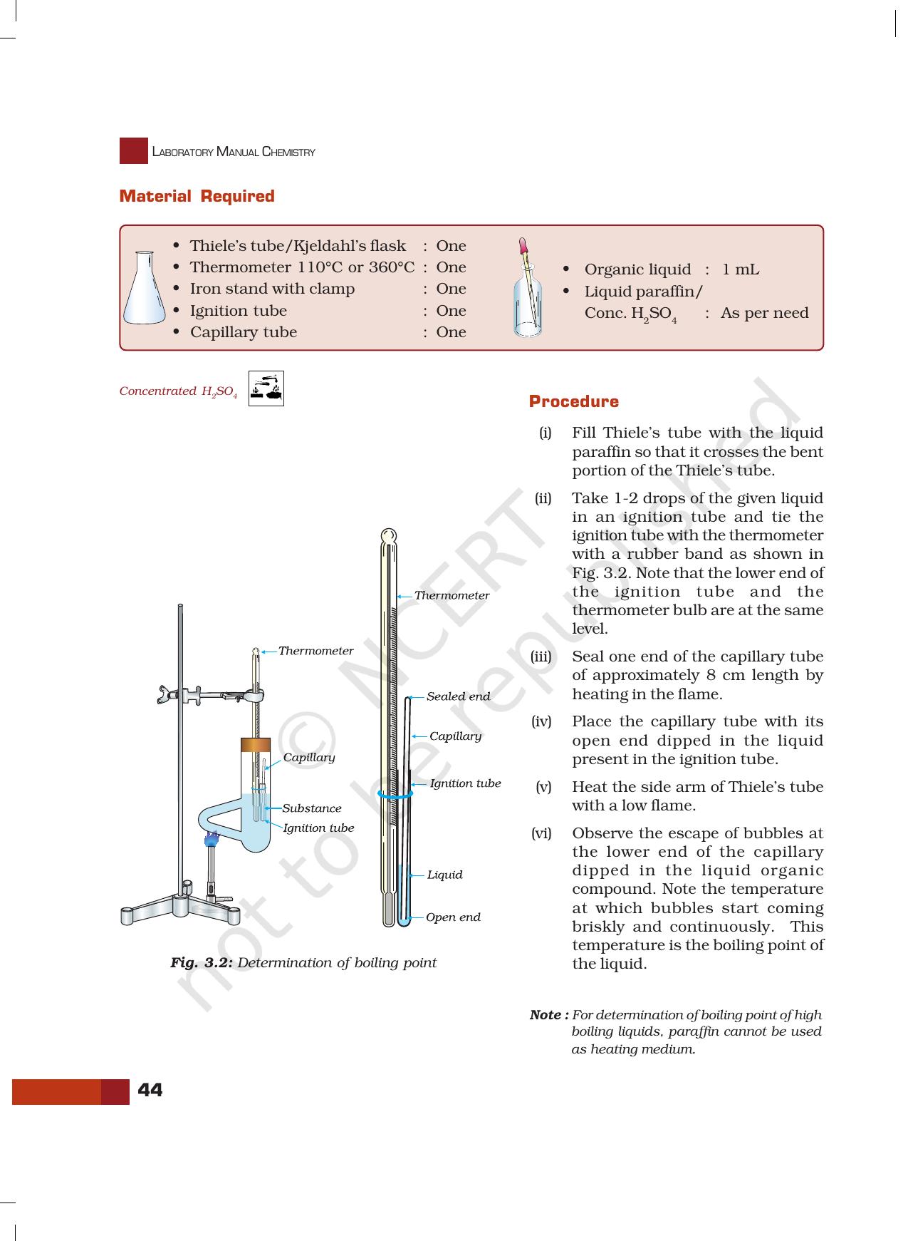 NCERT Laboratory Manuals for Class XI Chemistry - Unit 3 Purification and Criteria of Purity - Page 7