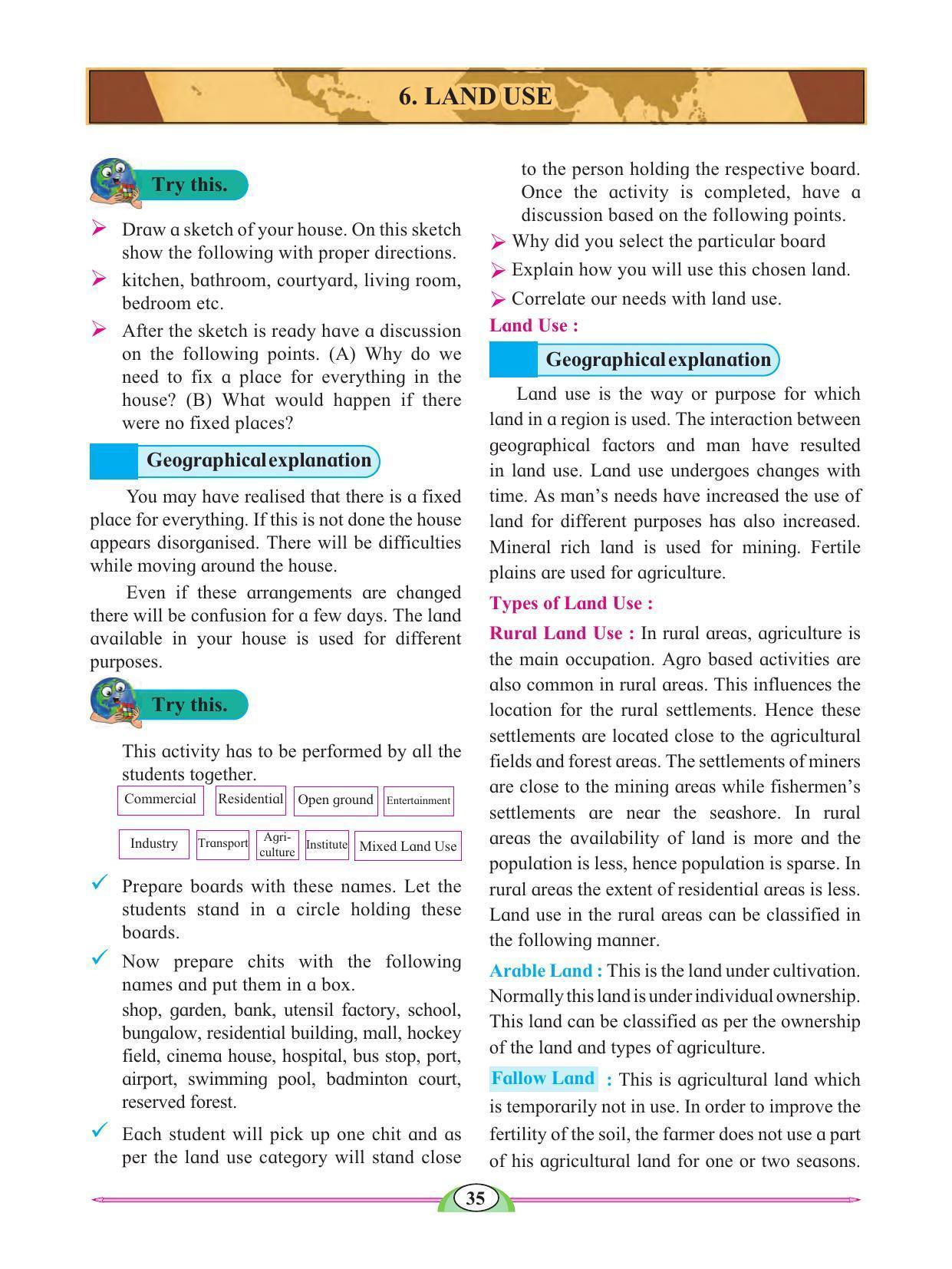 Maharashtra Board Class 8 Geography Textbook - Page 45