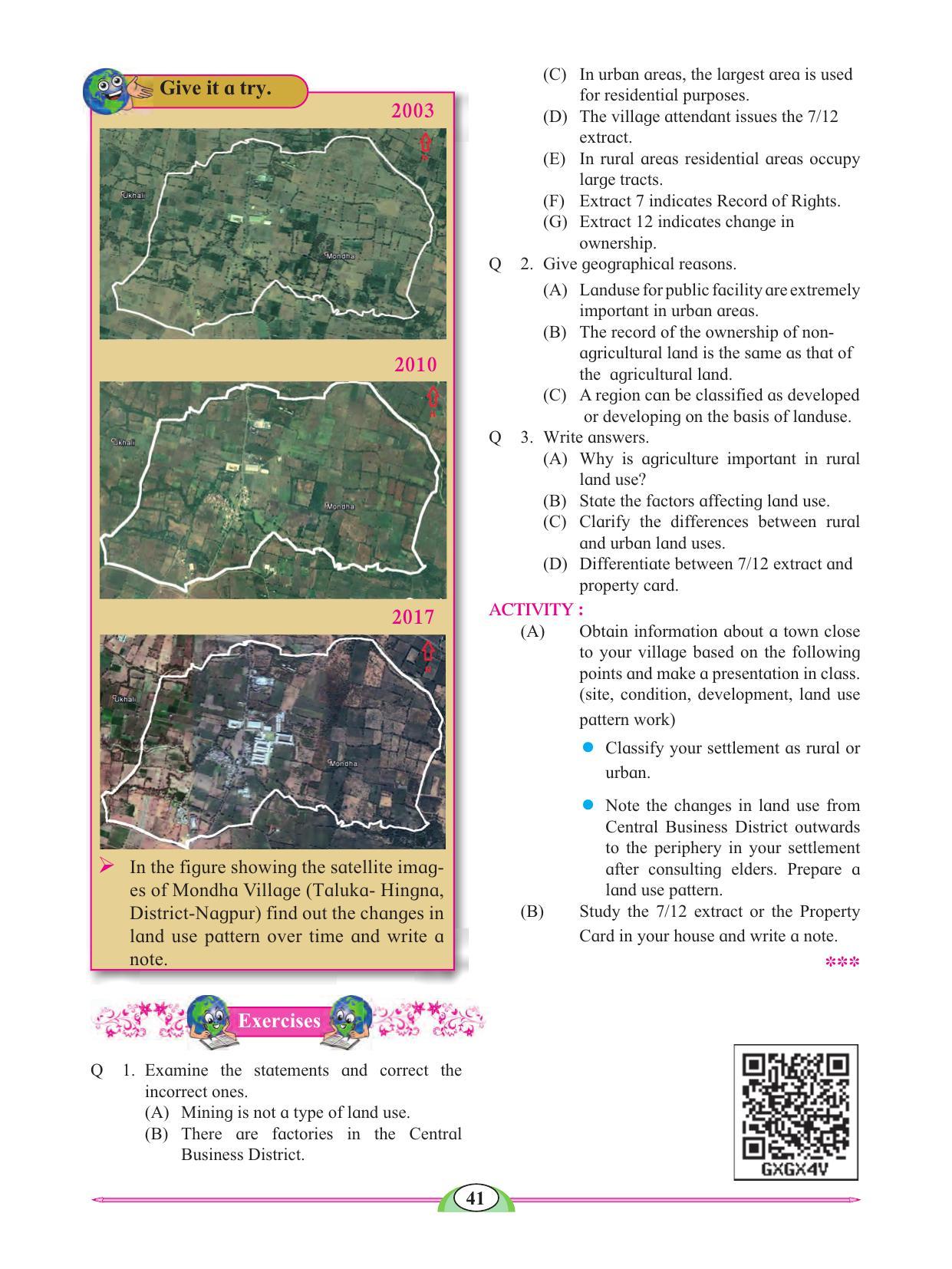 Maharashtra Board Class 8 Geography Textbook - Page 51