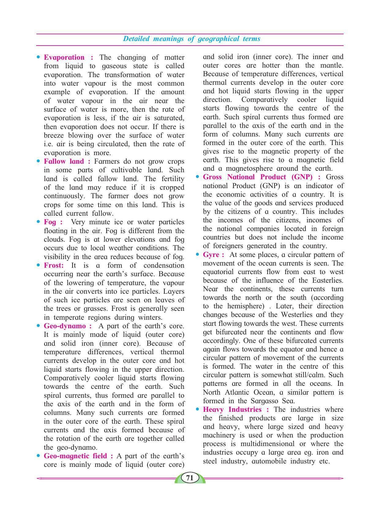 Maharashtra Board Class 8 Geography Textbook - Page 81