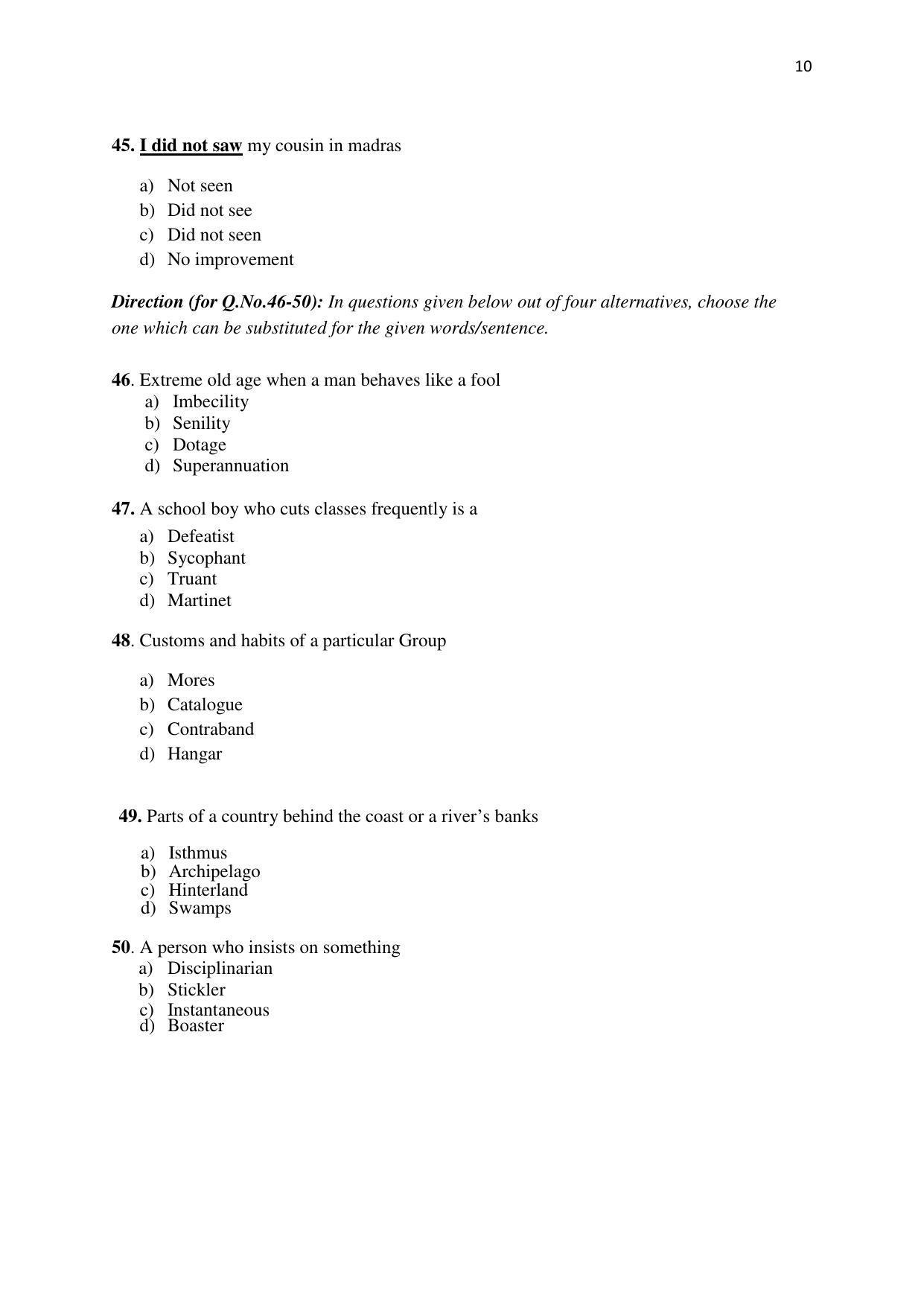 KMAT Question Papers - November 2016 - Page 10