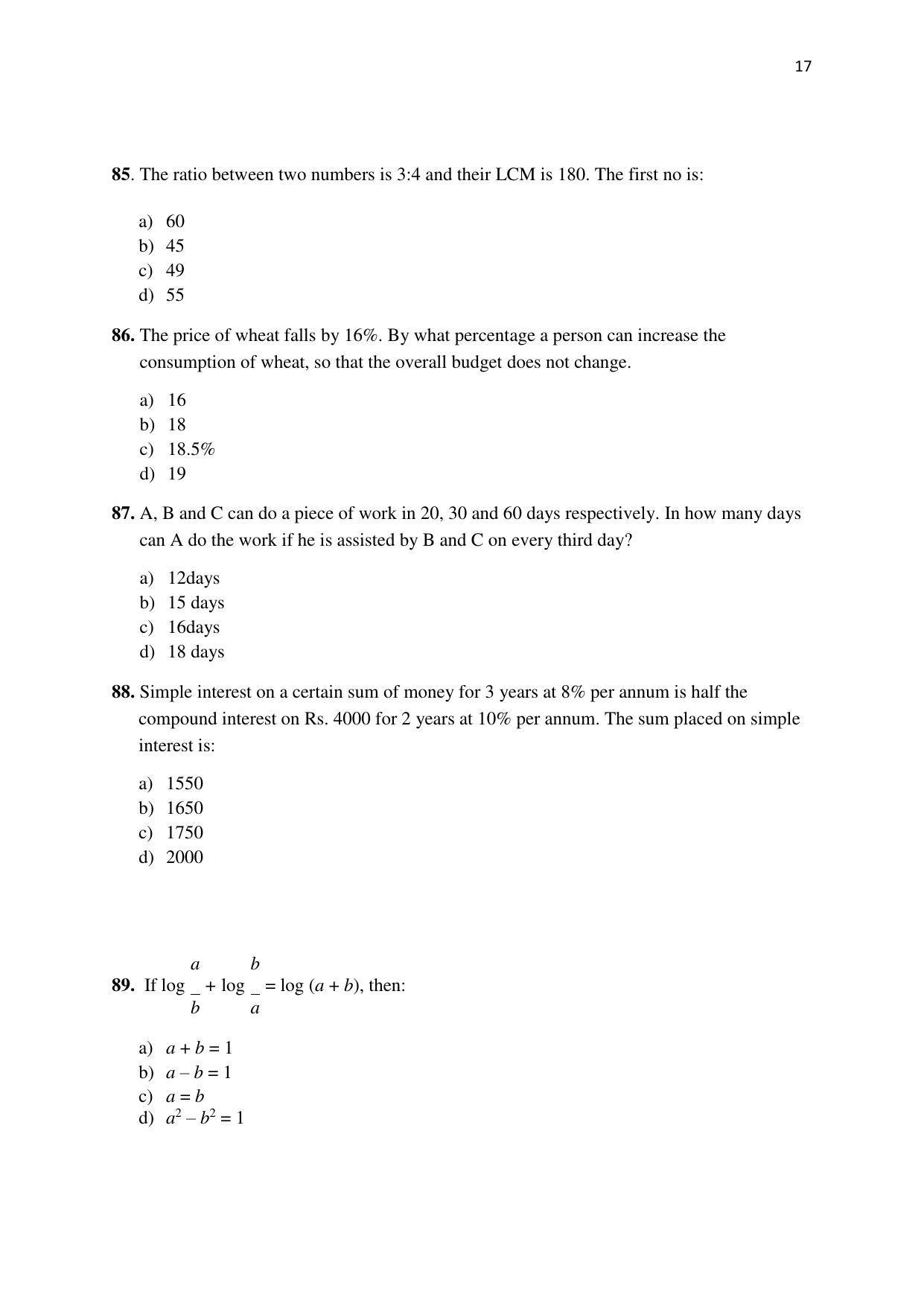 KMAT Question Papers - November 2016 - Page 17