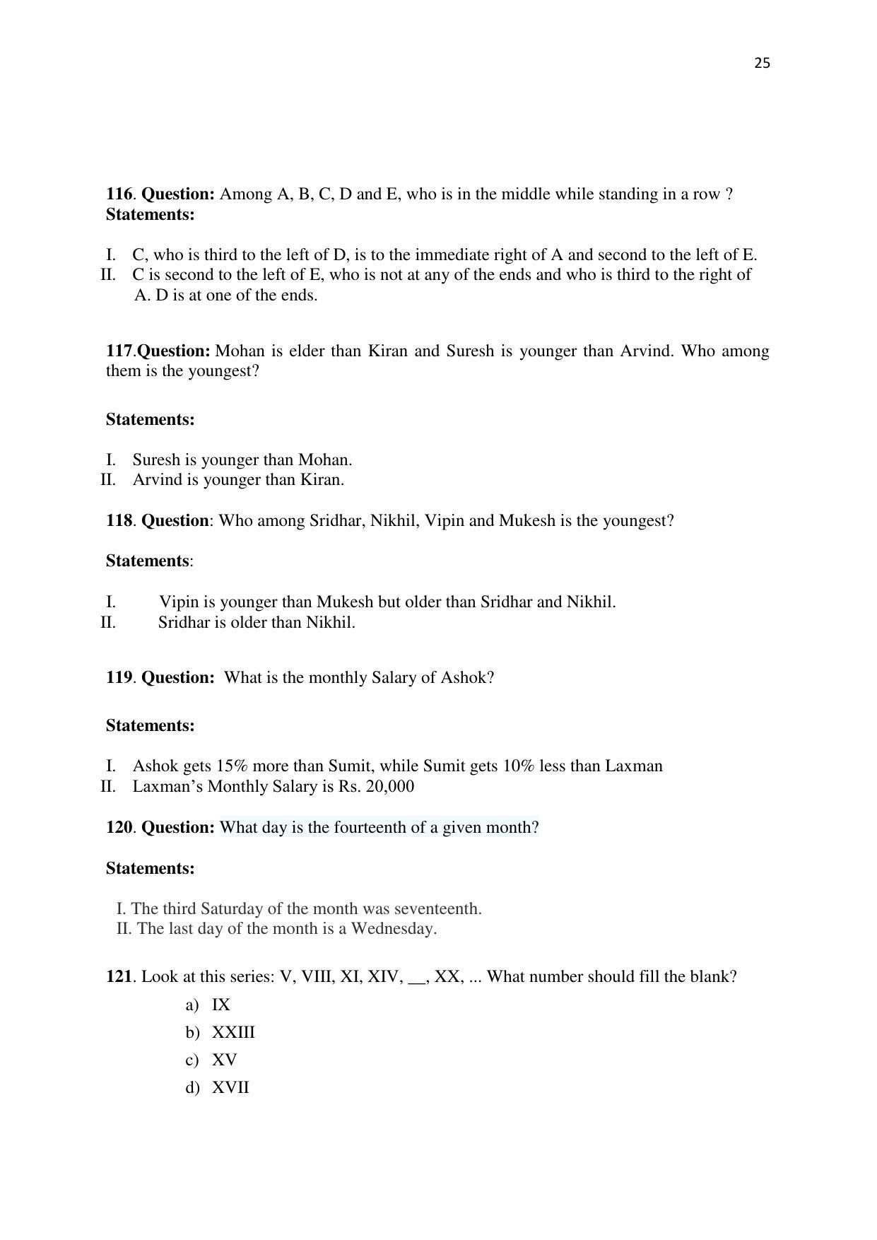 KMAT Question Papers - November 2016 - Page 25