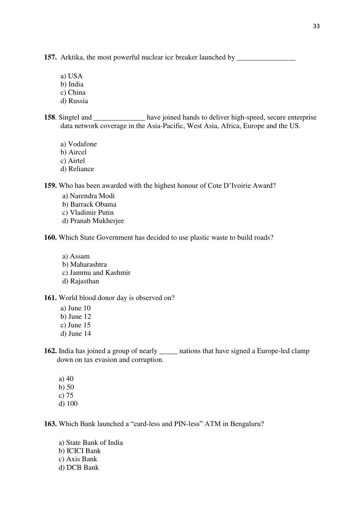 KMAT Question Papers - November 2016 - Page 33